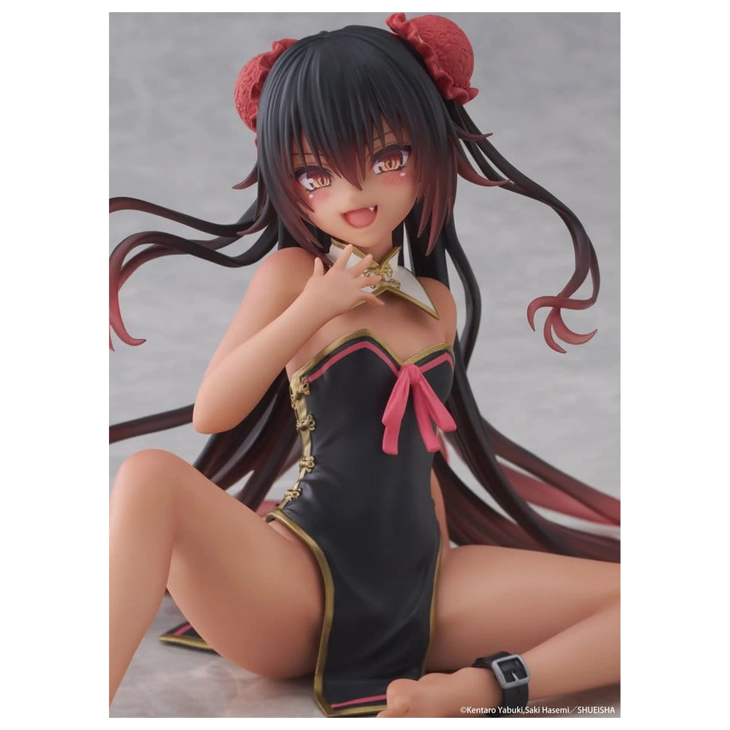 To Love-Ru Darkness Stolna slatka PVC figura Nemesis (verzija u kineskoj haljini) 13 cm fotografija proizvoda