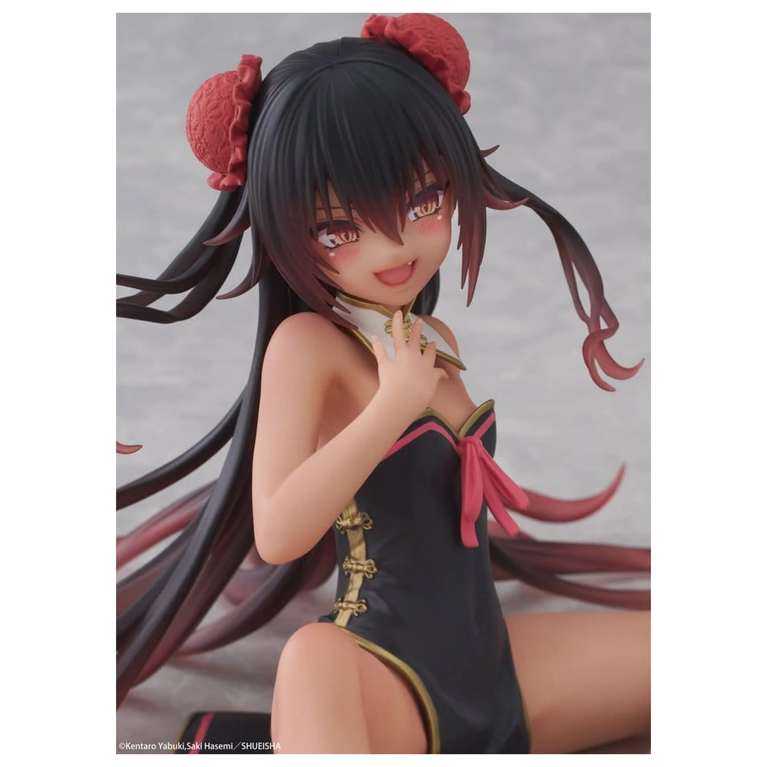 To Love-Ru Darkness Stolna slatka PVC figura Nemesis (verzija u kineskoj haljini) 13 cm fotografija proizvoda