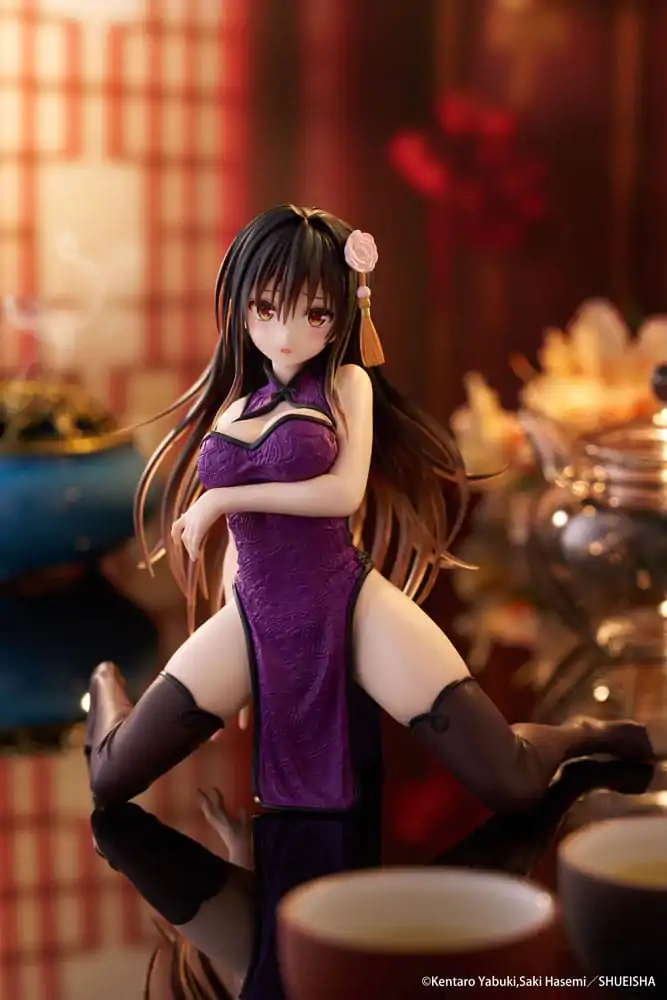 To Love Ru Darkness Stolni slatki PVC kip Yui Kotegawa (Chinese Dress Ver.) 13 cm fotografija proizvoda