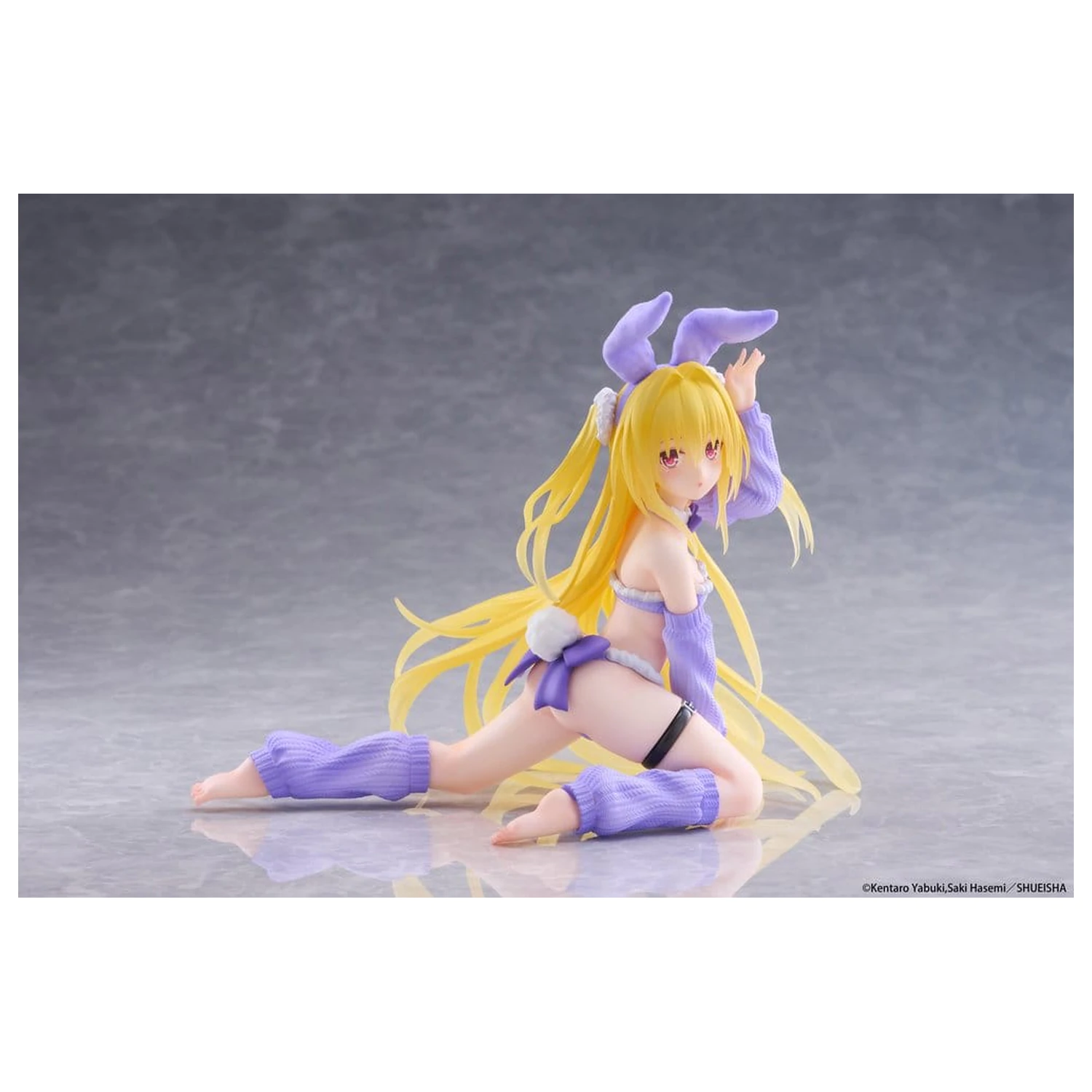 To Love-Ru Darkness MOFLOCK PVC figura Golden Darkness (Fluffy Bunny Ver.) 13 cm fotografija proizvoda