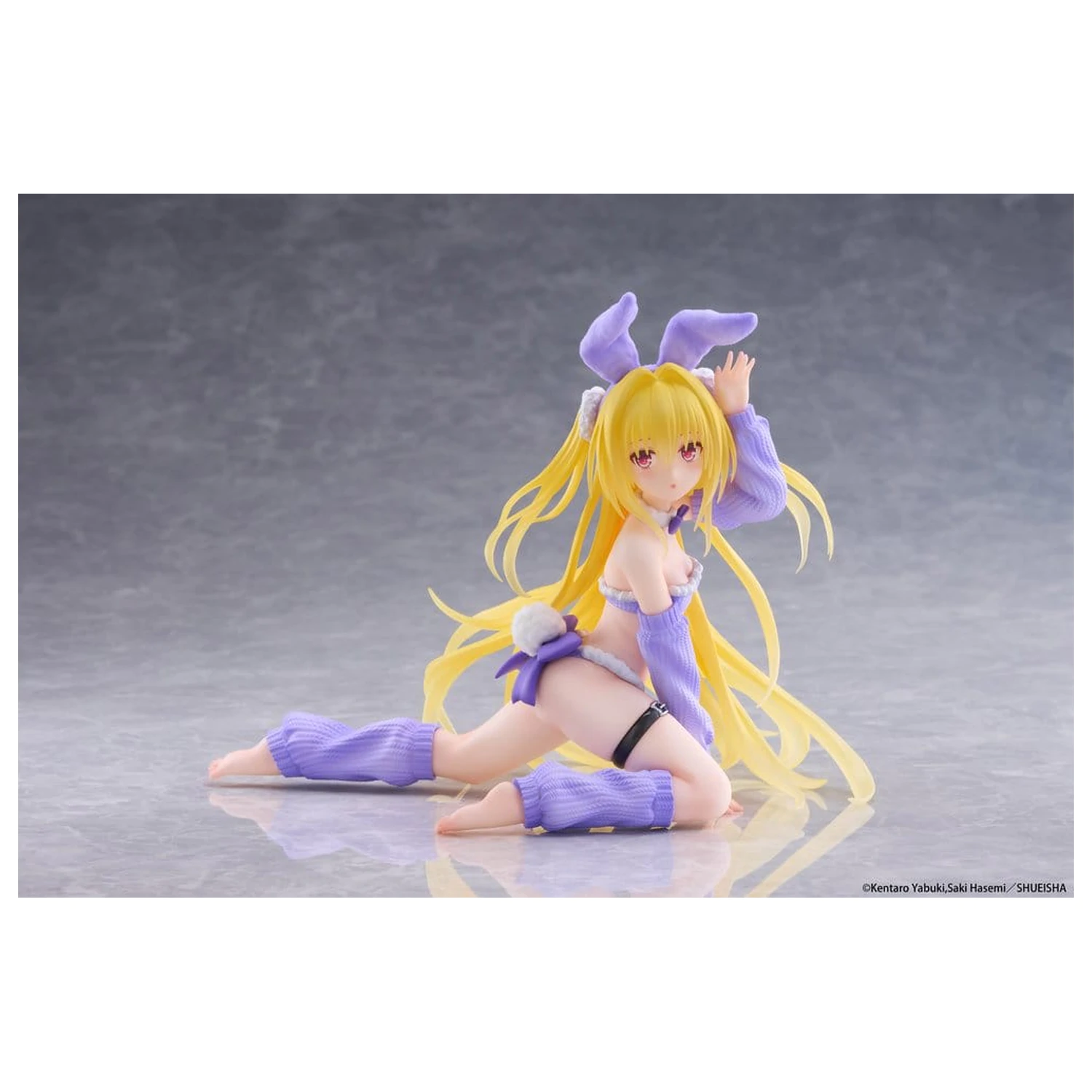 To Love-Ru Darkness MOFLOCK PVC figura Golden Darkness (Fluffy Bunny Ver.) 13 cm fotografija proizvoda