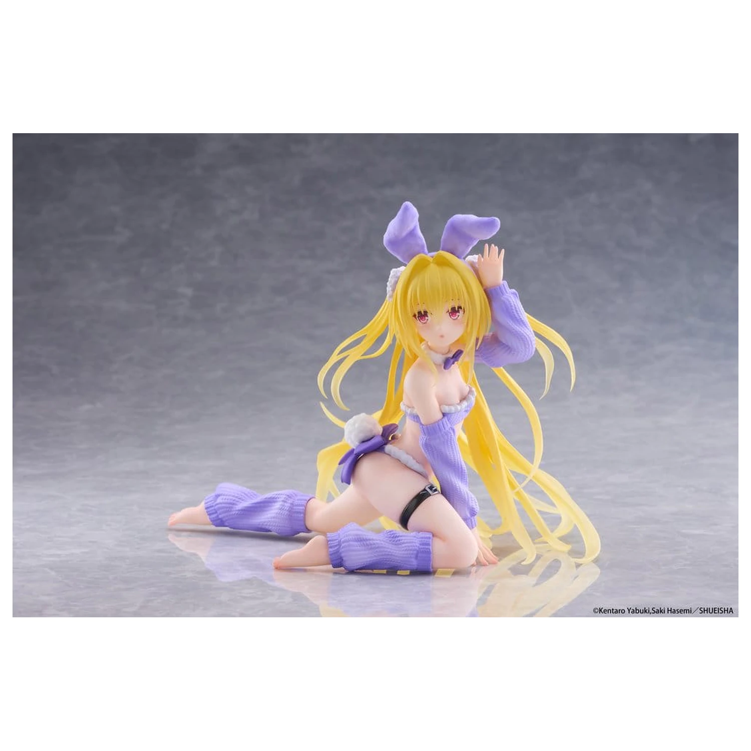 To Love-Ru Darkness MOFLOCK PVC figura Golden Darkness (Fluffy Bunny Ver.) 13 cm fotografija proizvoda