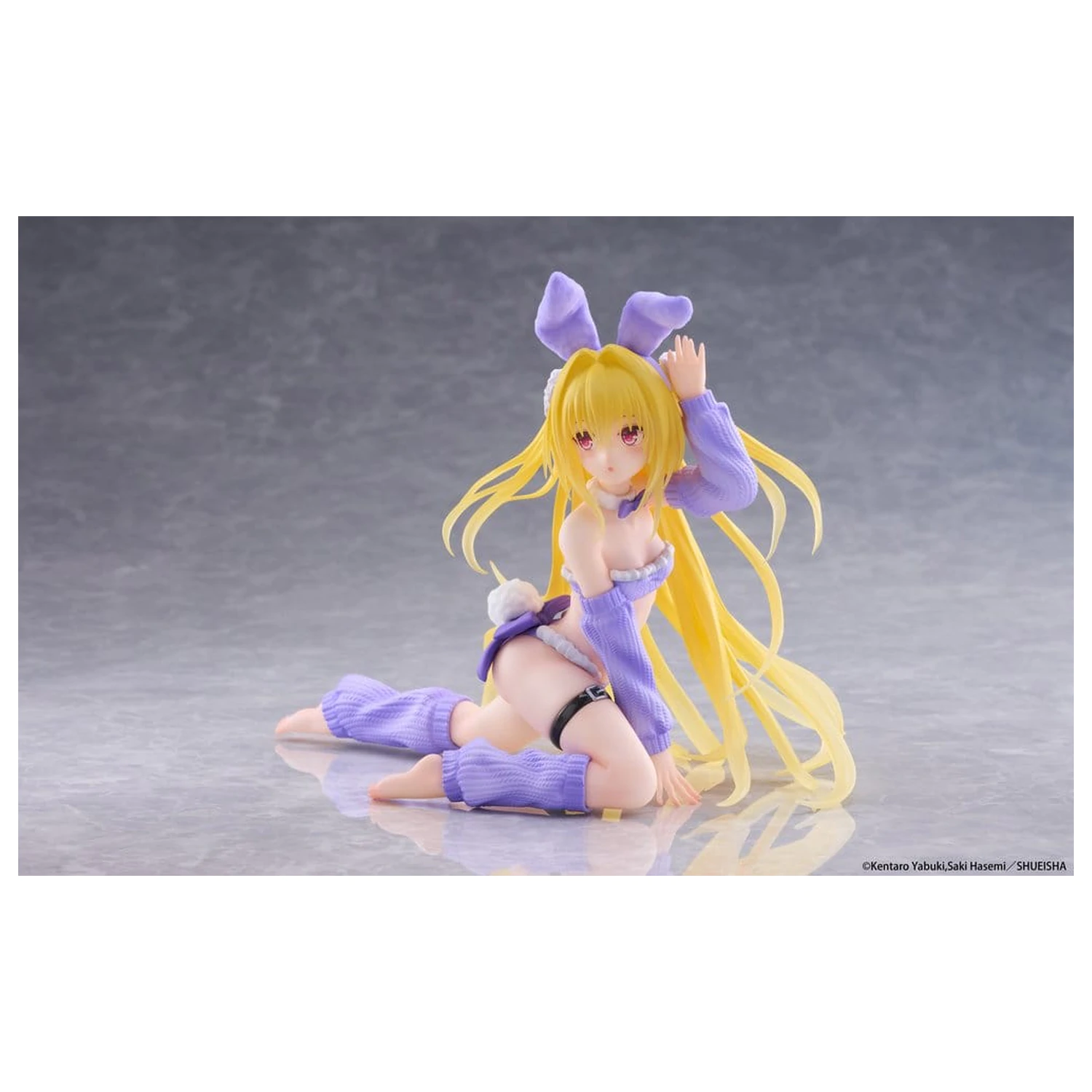 To Love-Ru Darkness MOFLOCK PVC figura Golden Darkness (Fluffy Bunny Ver.) 13 cm fotografija proizvoda