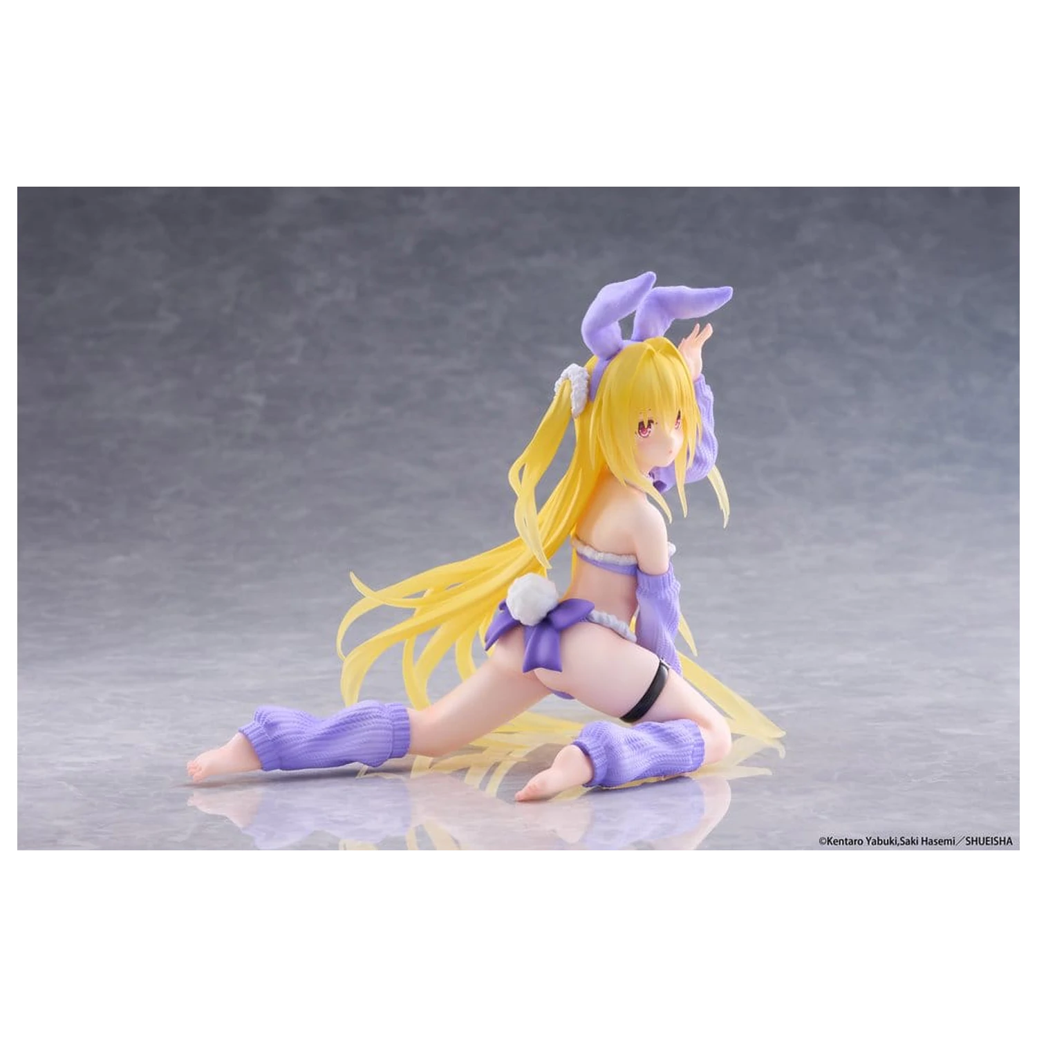 To Love-Ru Darkness MOFLOCK PVC figura Golden Darkness (Fluffy Bunny Ver.) 13 cm fotografija proizvoda
