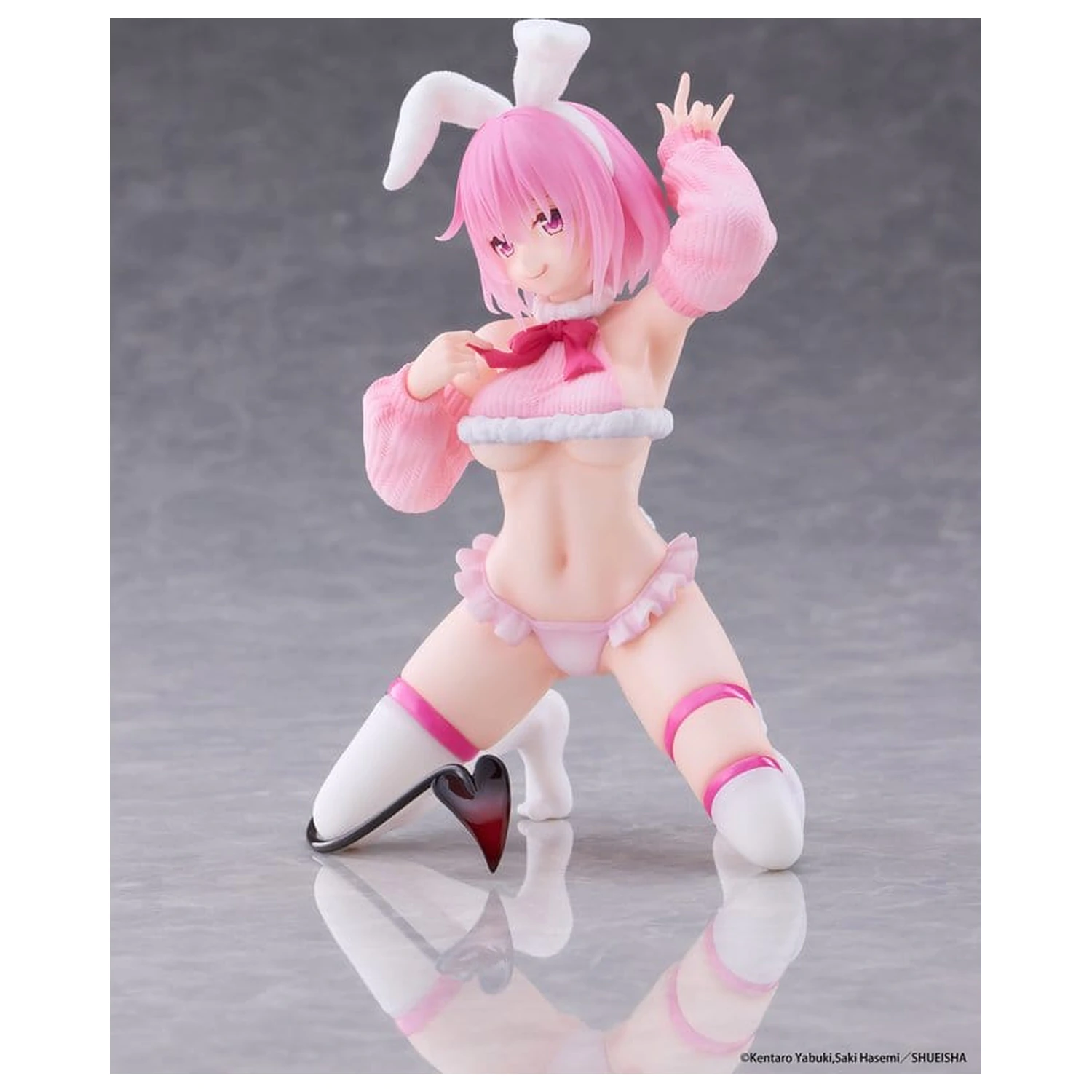 To Love-Ru Darkness MOFLOCK PVC figura Momo (Fluffy Bunny Ver.) 13 cm fotografija proizvoda