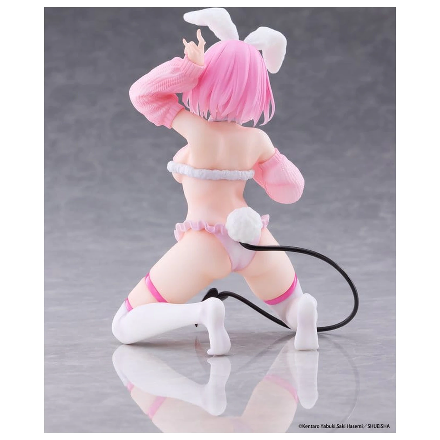 To Love-Ru Darkness MOFLOCK PVC figura Momo (Fluffy Bunny Ver.) 13 cm fotografija proizvoda