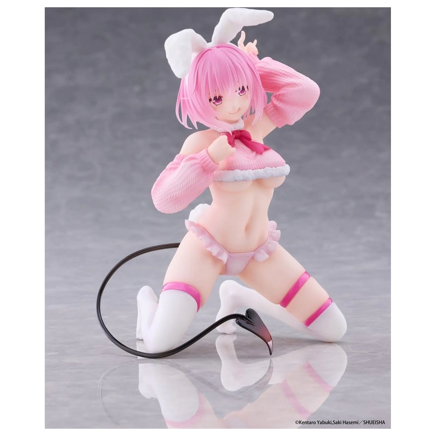 To Love-Ru Darkness MOFLOCK PVC figura Momo (Fluffy Bunny Ver.) 13 cm fotografija proizvoda