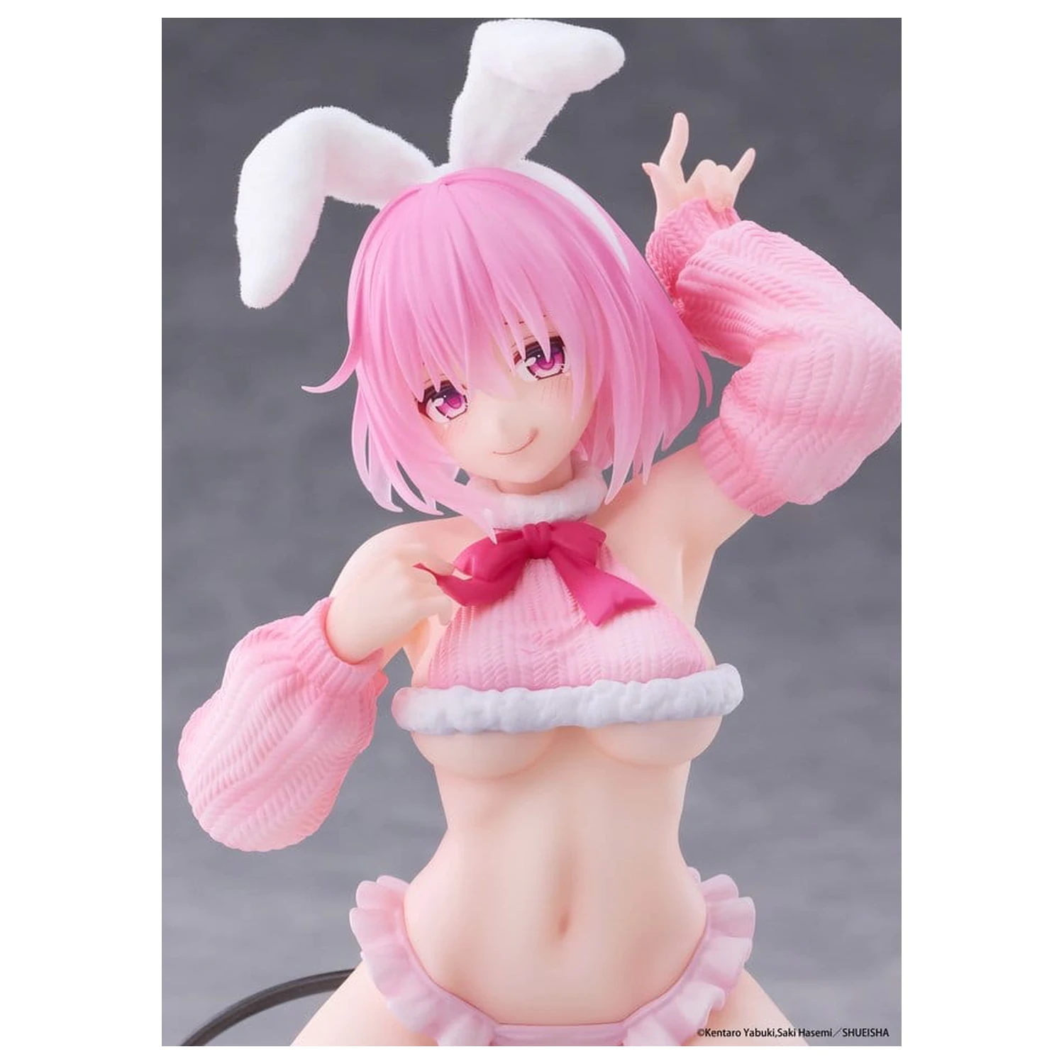 To Love-Ru Darkness MOFLOCK PVC figura Momo (Fluffy Bunny Ver.) 13 cm fotografija proizvoda