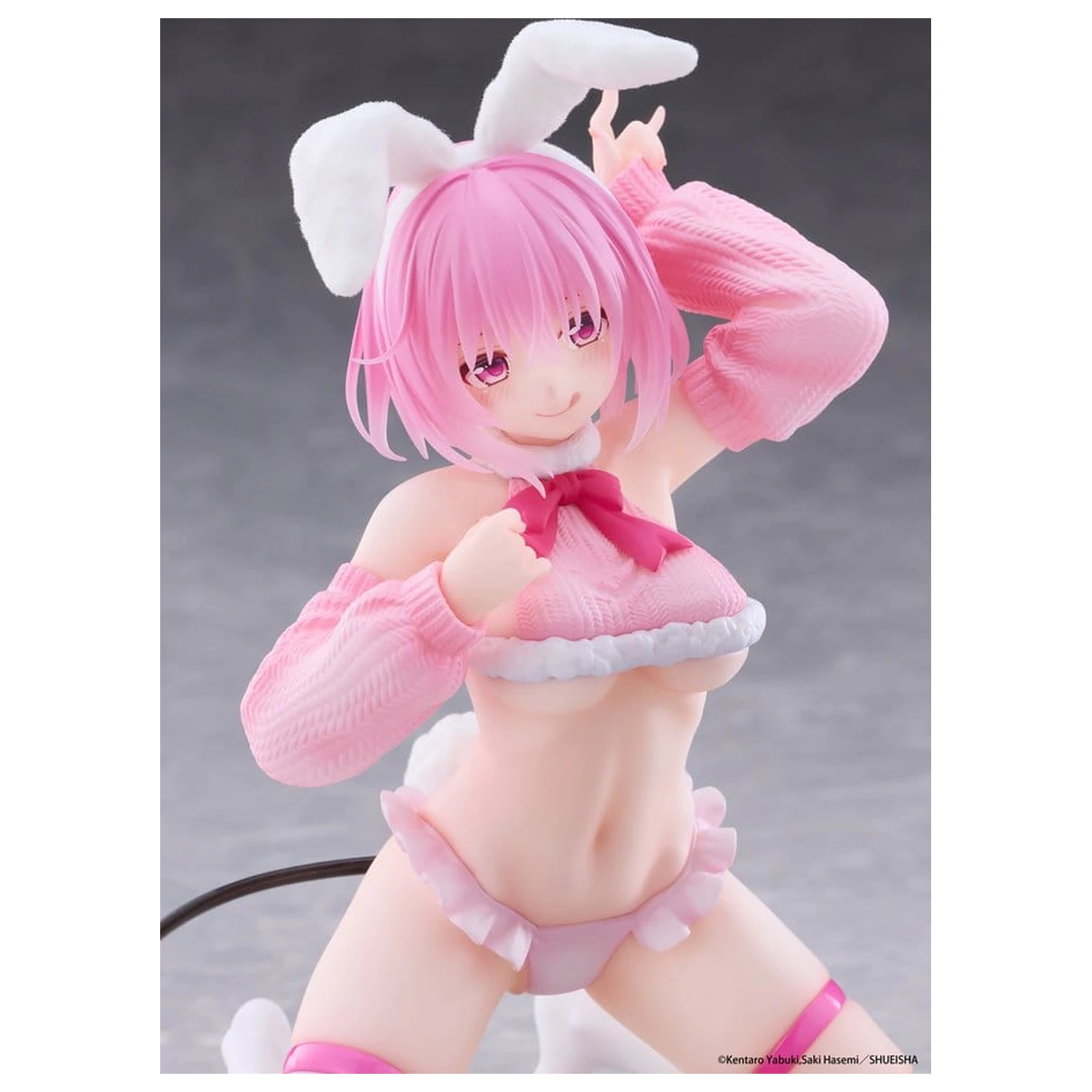 To Love-Ru Darkness MOFLOCK PVC figura Momo (Fluffy Bunny Ver.) 13 cm fotografija proizvoda