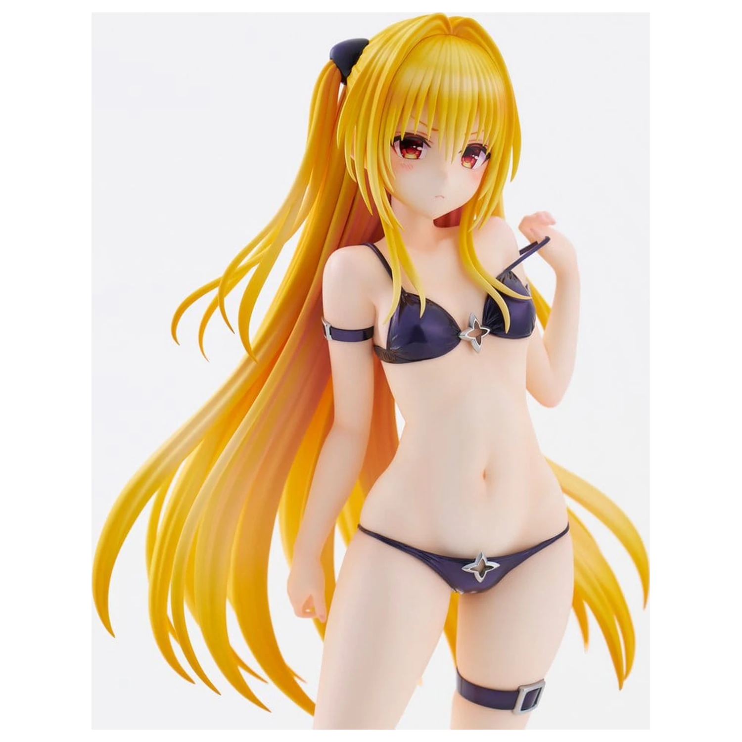 To Love Ru Darkness Swimsuit Series PVC figura 1/4 Golden Darkness 39 cm fotografija proizvoda