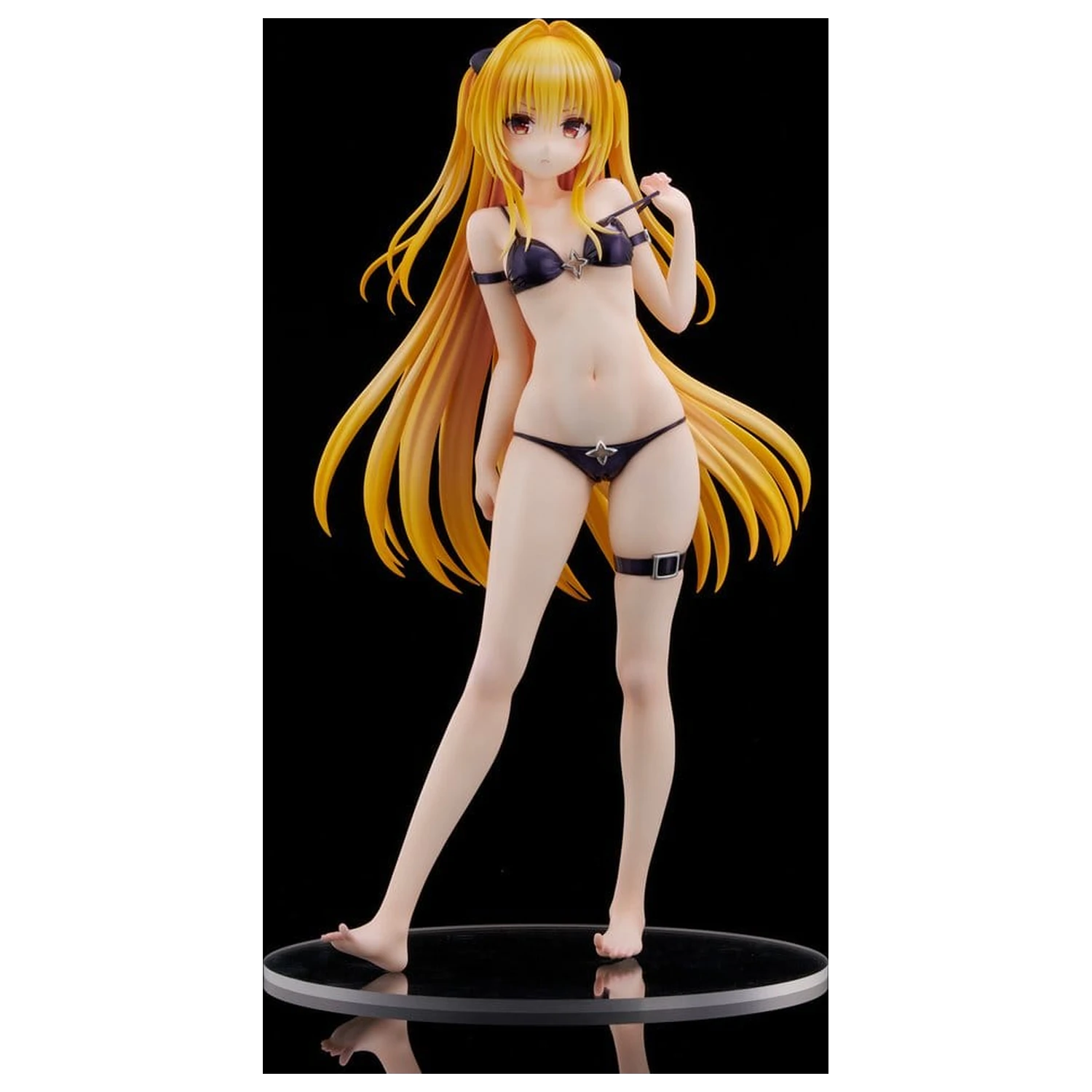 To Love Ru Darkness Swimsuit Series PVC figura 1/4 Golden Darkness 39 cm fotografija proizvoda