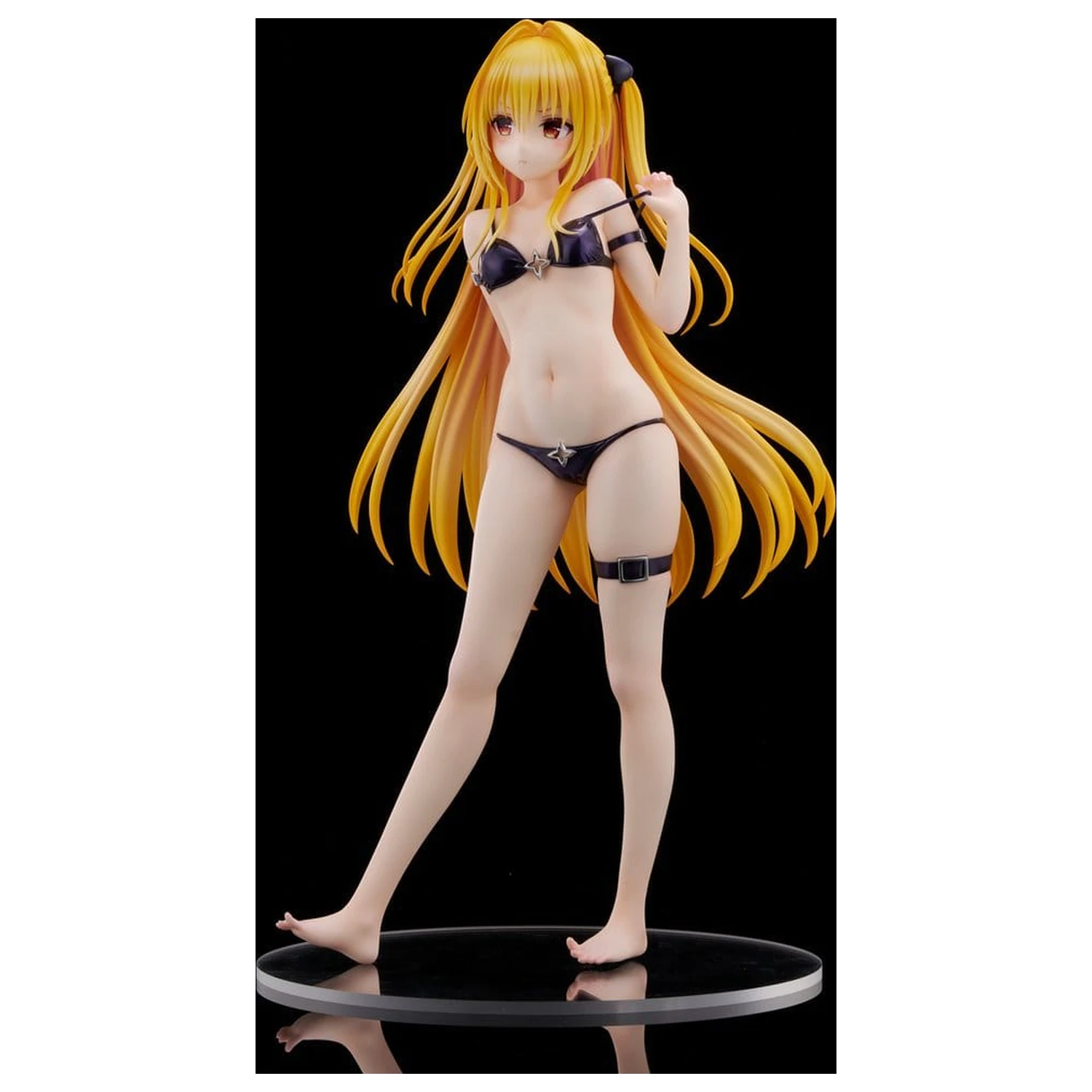 To Love Ru Darkness Swimsuit Series PVC figura 1/4 Golden Darkness 39 cm fotografija proizvoda