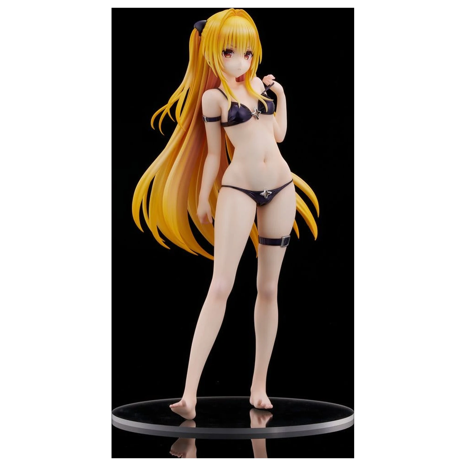 To Love Ru Darkness Swimsuit Series PVC figura 1/4 Golden Darkness 39 cm fotografija proizvoda