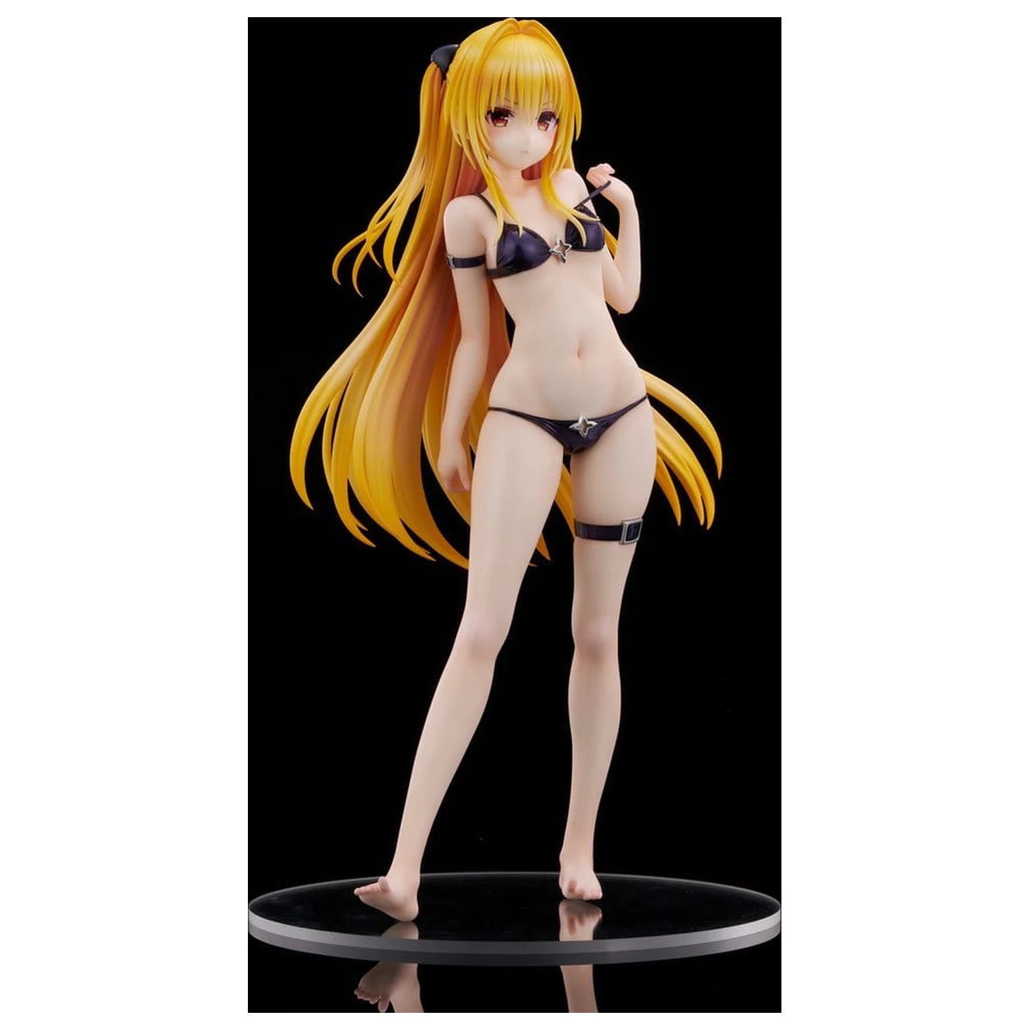 To Love Ru Darkness Swimsuit Series PVC figura 1/4 Golden Darkness 39 cm fotografija proizvoda