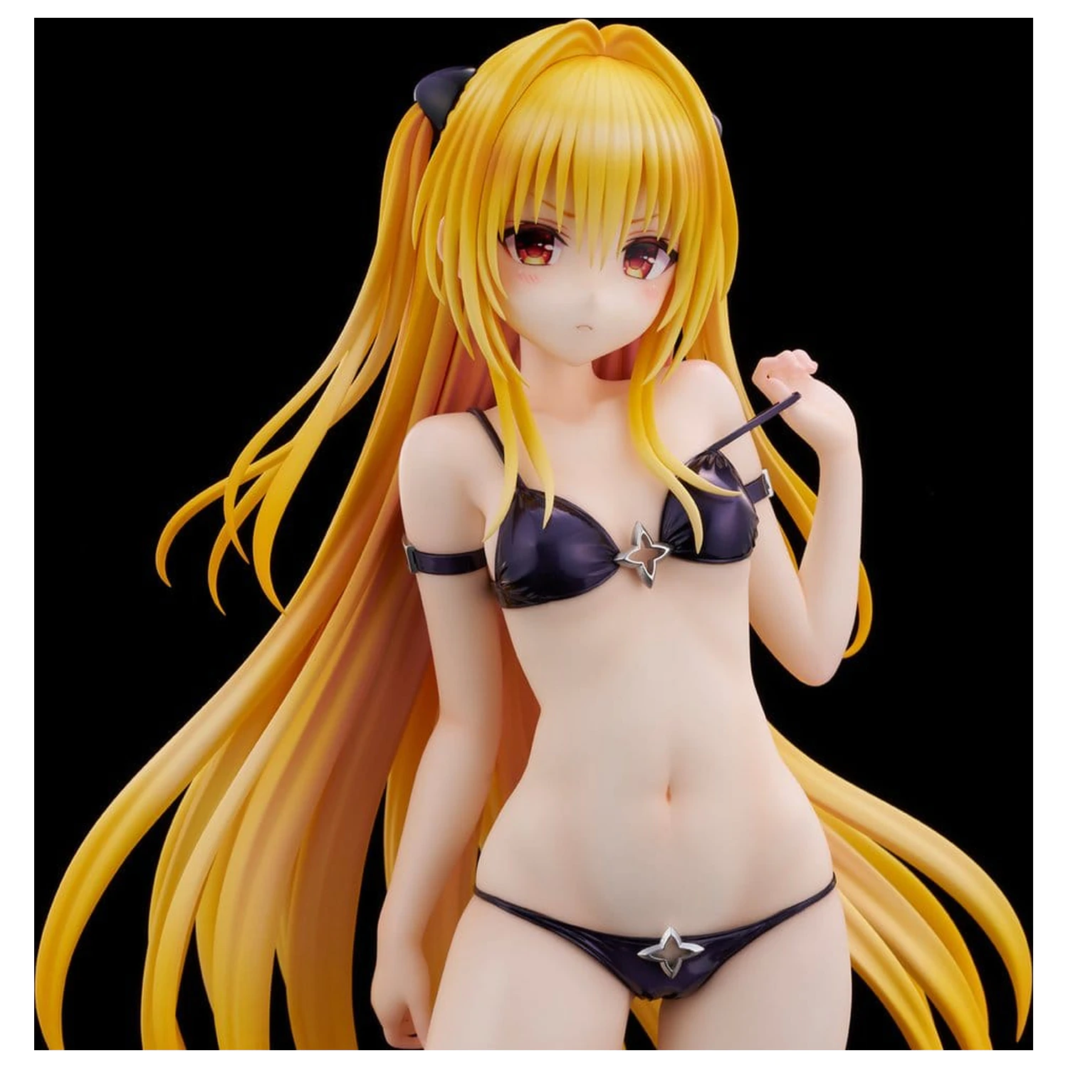 To Love Ru Darkness Swimsuit Series PVC figura 1/4 Golden Darkness 39 cm fotografija proizvoda
