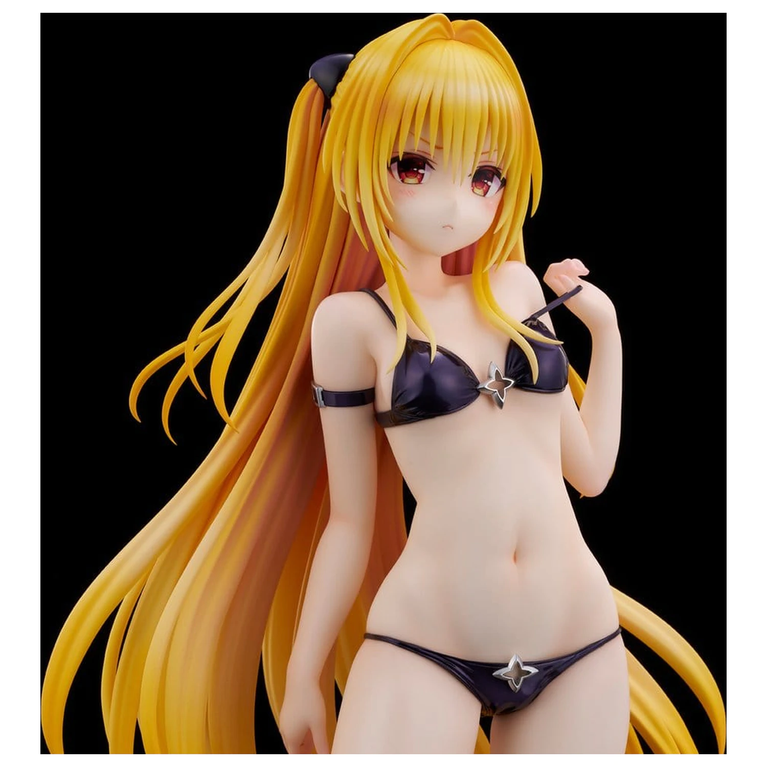 To Love Ru Darkness Swimsuit Series PVC figura 1/4 Golden Darkness 39 cm fotografija proizvoda