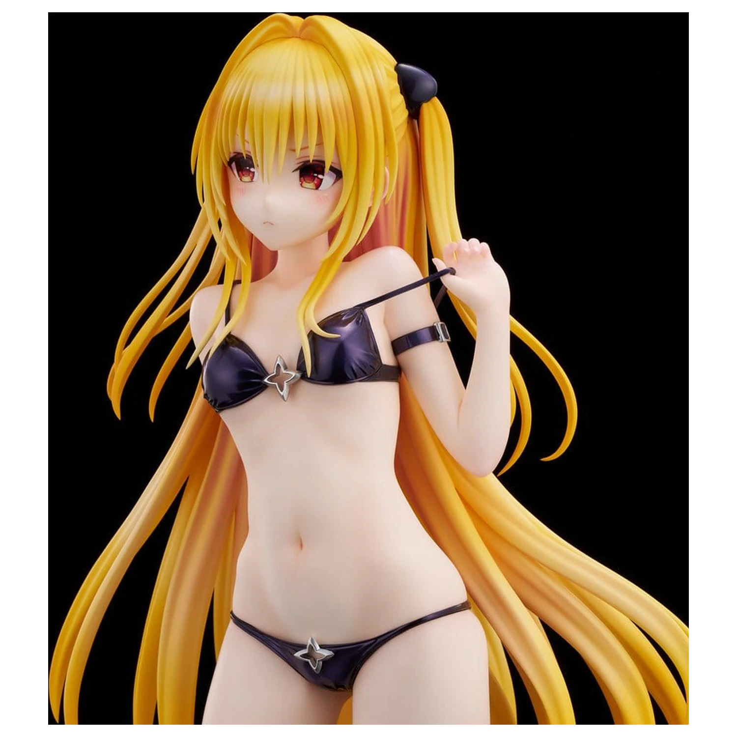 To Love Ru Darkness Swimsuit Series PVC figura 1/4 Golden Darkness 39 cm fotografija proizvoda