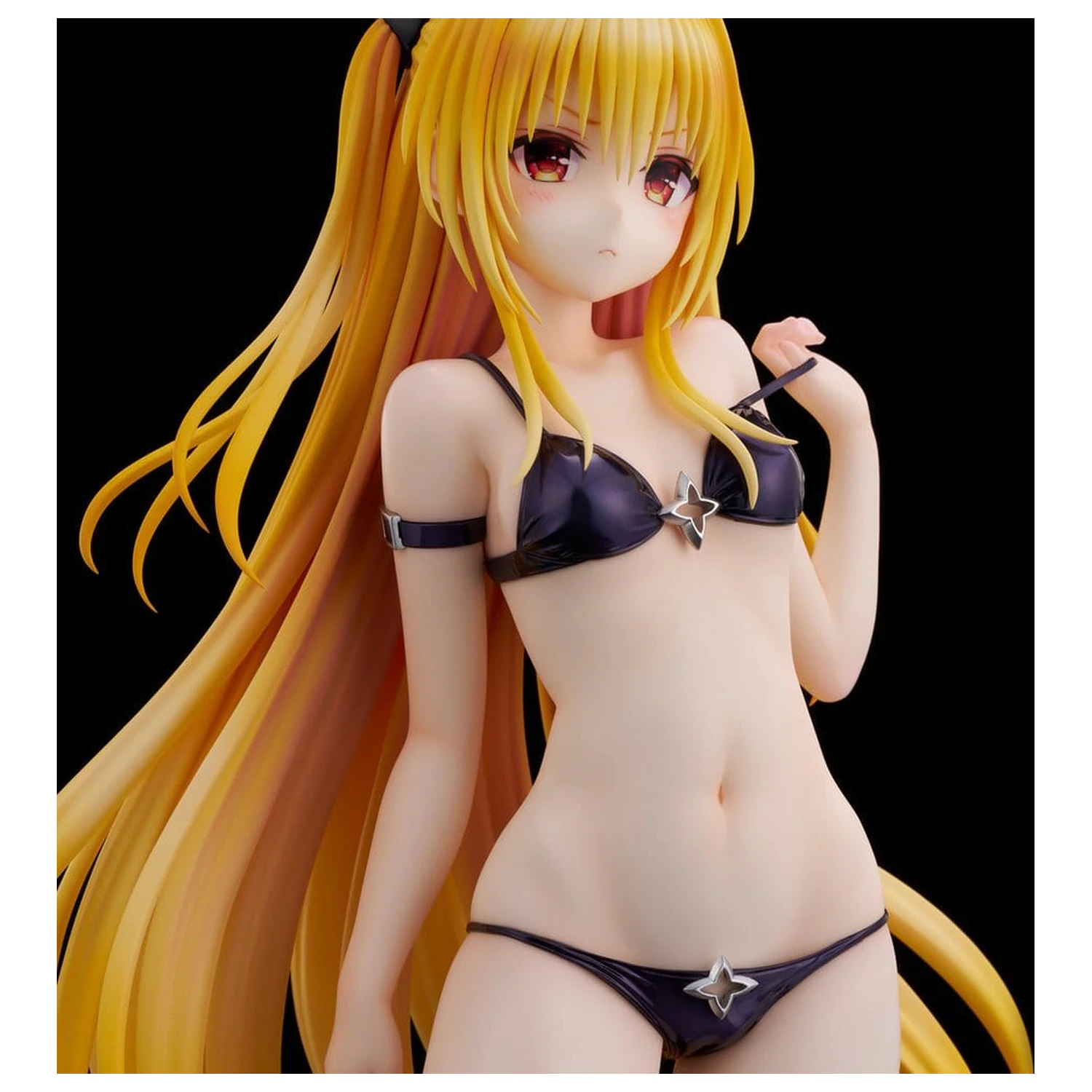To Love Ru Darkness Swimsuit Series PVC figura 1/4 Golden Darkness 39 cm fotografija proizvoda