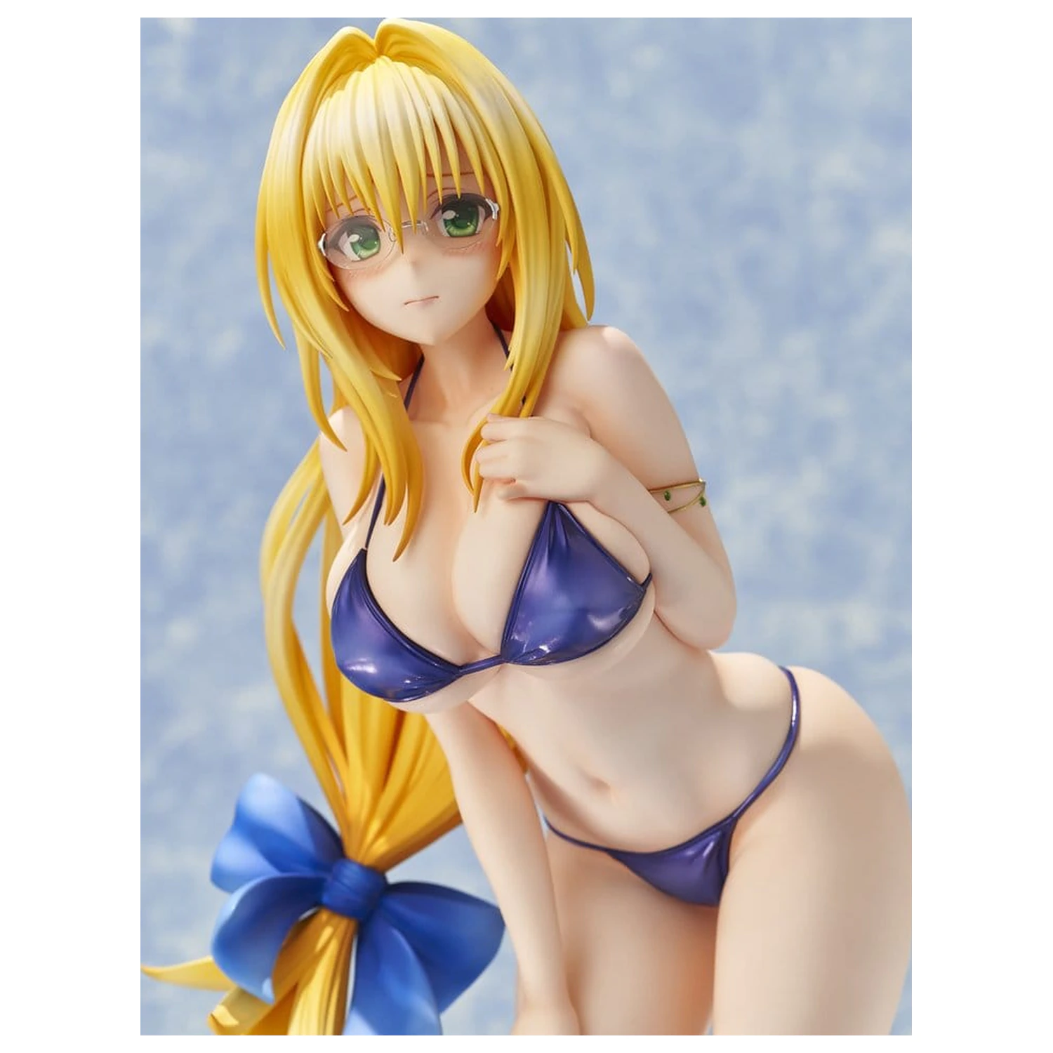To LOVE-Ru Darkness Swimsuit Series PVC figura 1/4 Tearju Lunatique Reissue 36 cm fotografija proizvoda