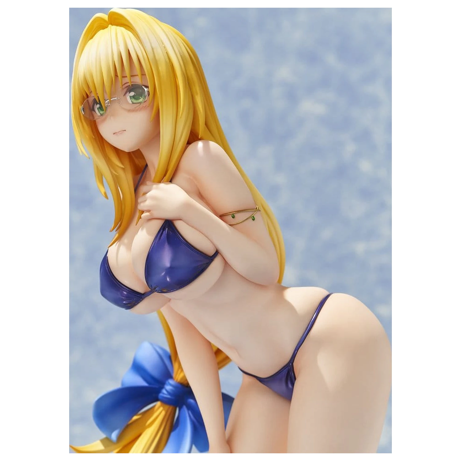 To LOVE-Ru Darkness Swimsuit Series PVC figura 1/4 Tearju Lunatique Reissue 36 cm fotografija proizvoda