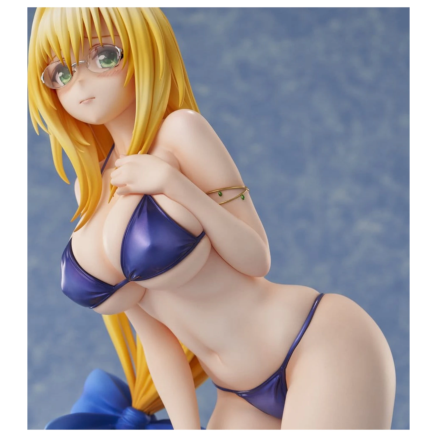 To LOVE-Ru Darkness Swimsuit Series PVC figura 1/4 Tearju Lunatique Reissue 36 cm fotografija proizvoda