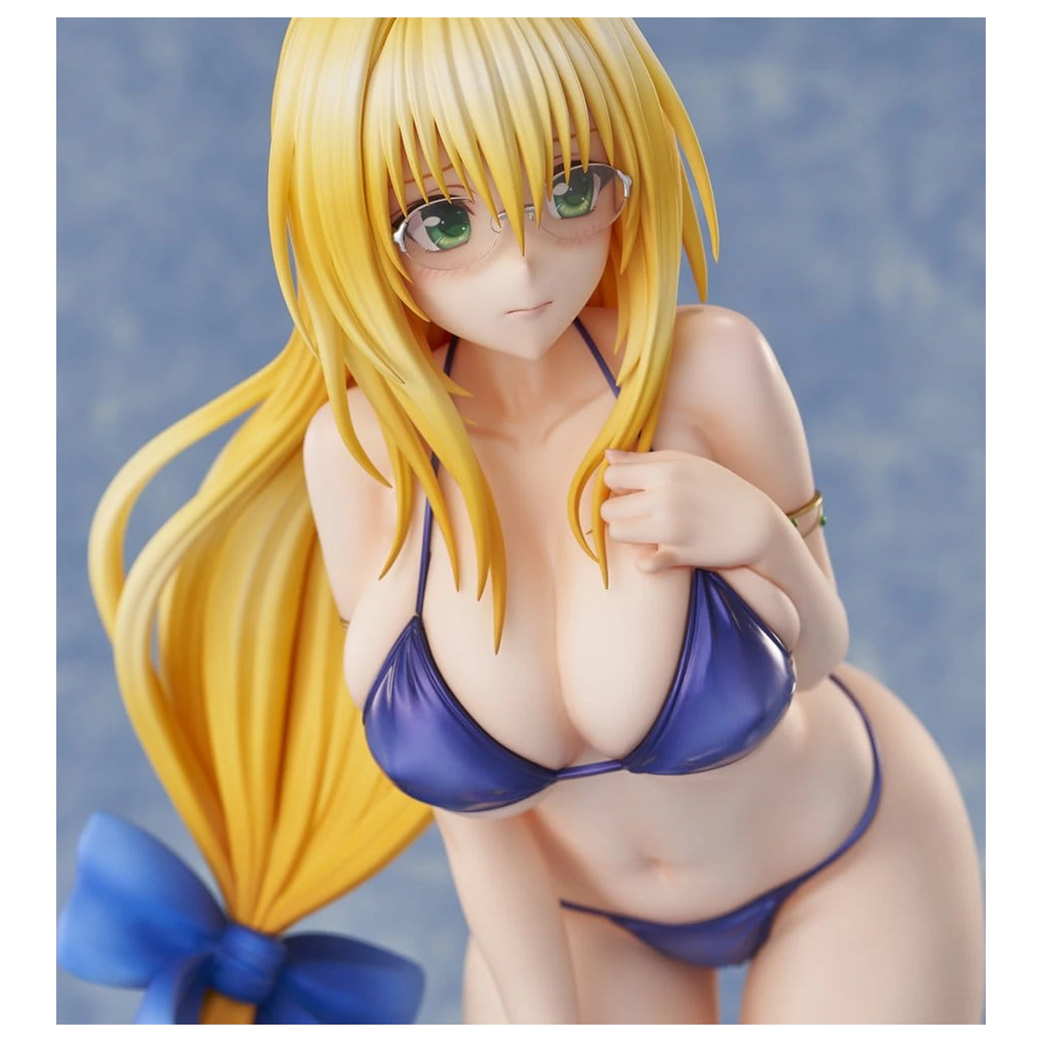 To LOVE-Ru Darkness Swimsuit Series PVC figura 1/4 Tearju Lunatique Reissue 36 cm fotografija proizvoda