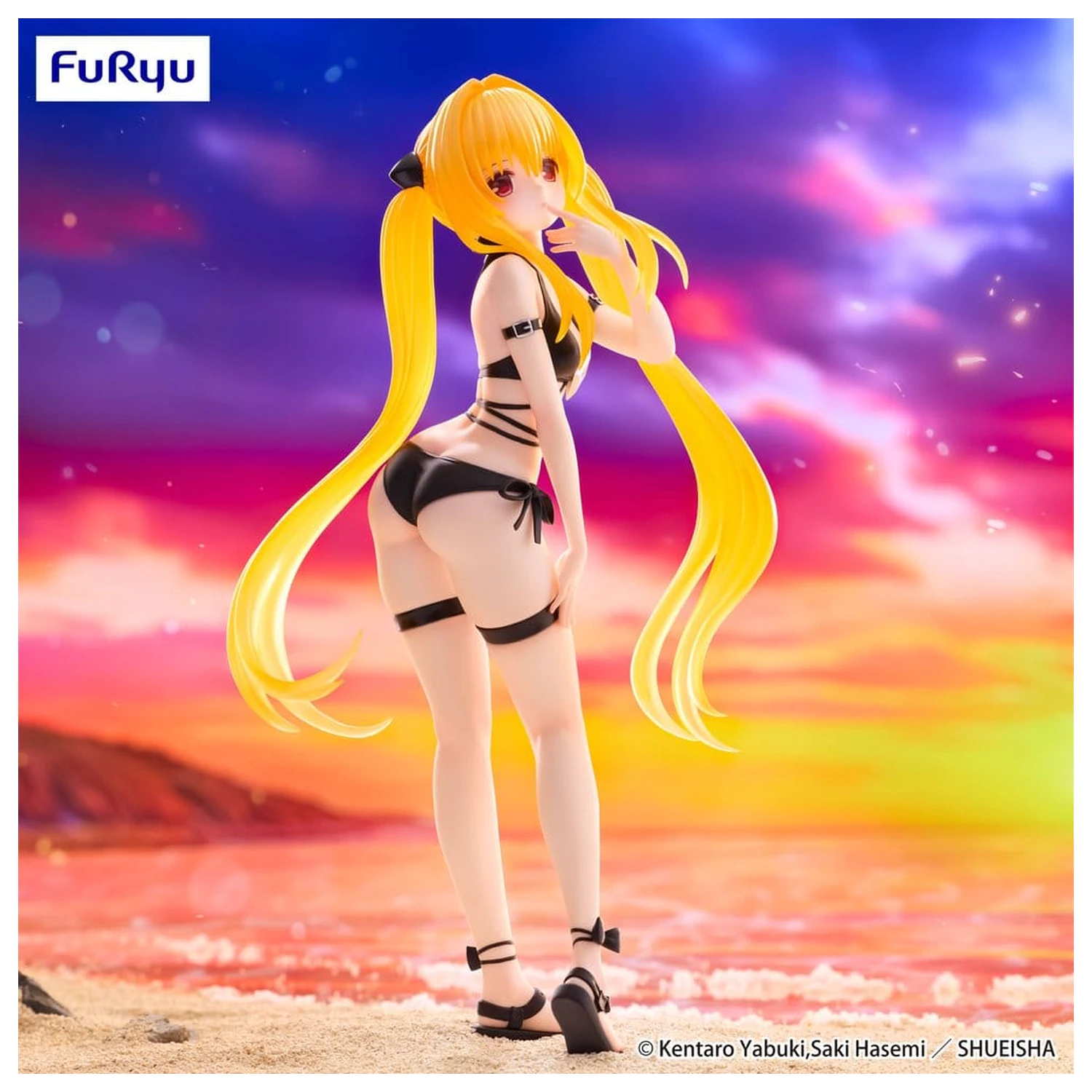 To Love Ru Darkness Trio-Try-iT PVC figura Konjiki no Yami 19 cm fotografija proizvoda