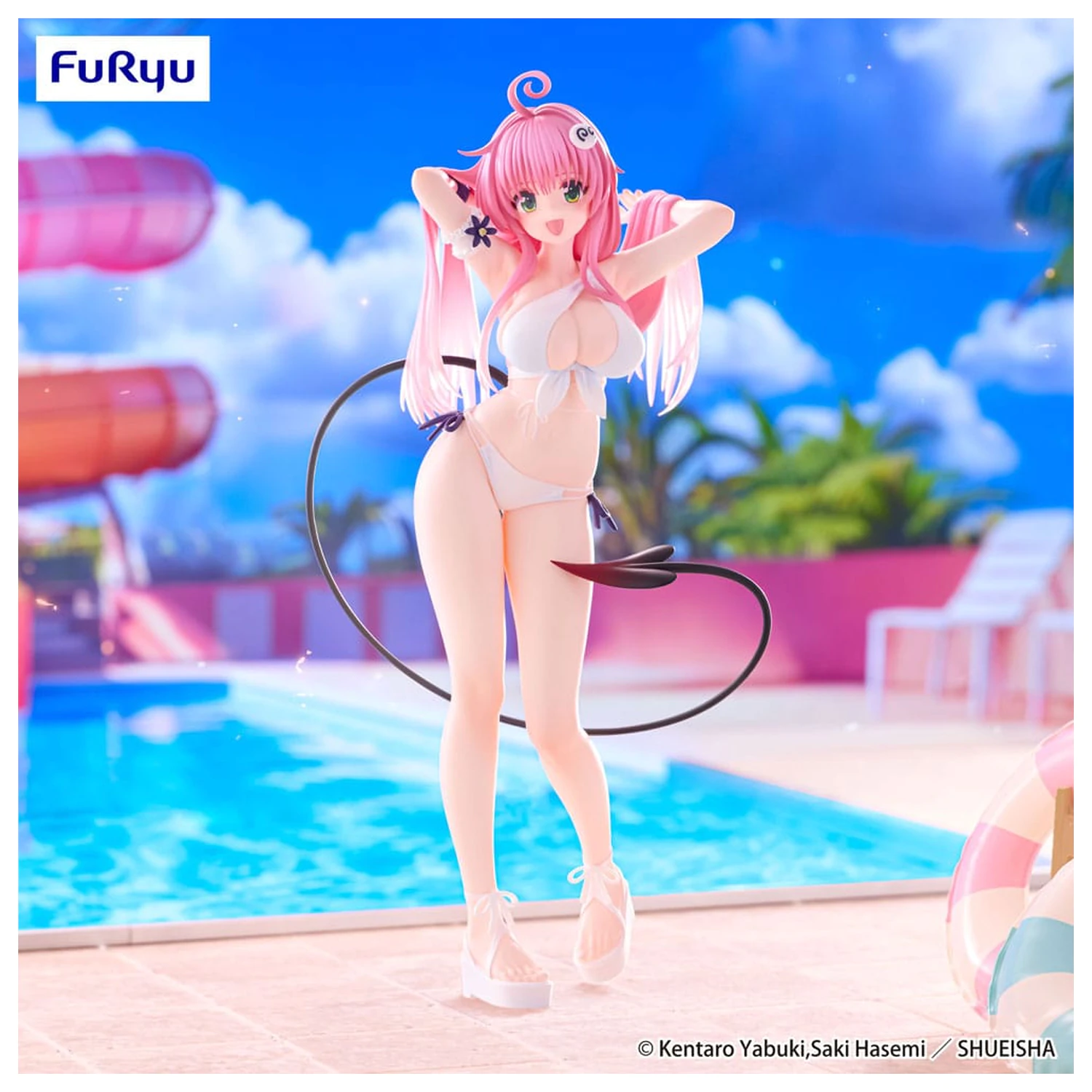 To Love Ru Darkness Trio-Try-iT PVC Kip Lala Satalin Deviluke 21 cm fotografija proizvoda