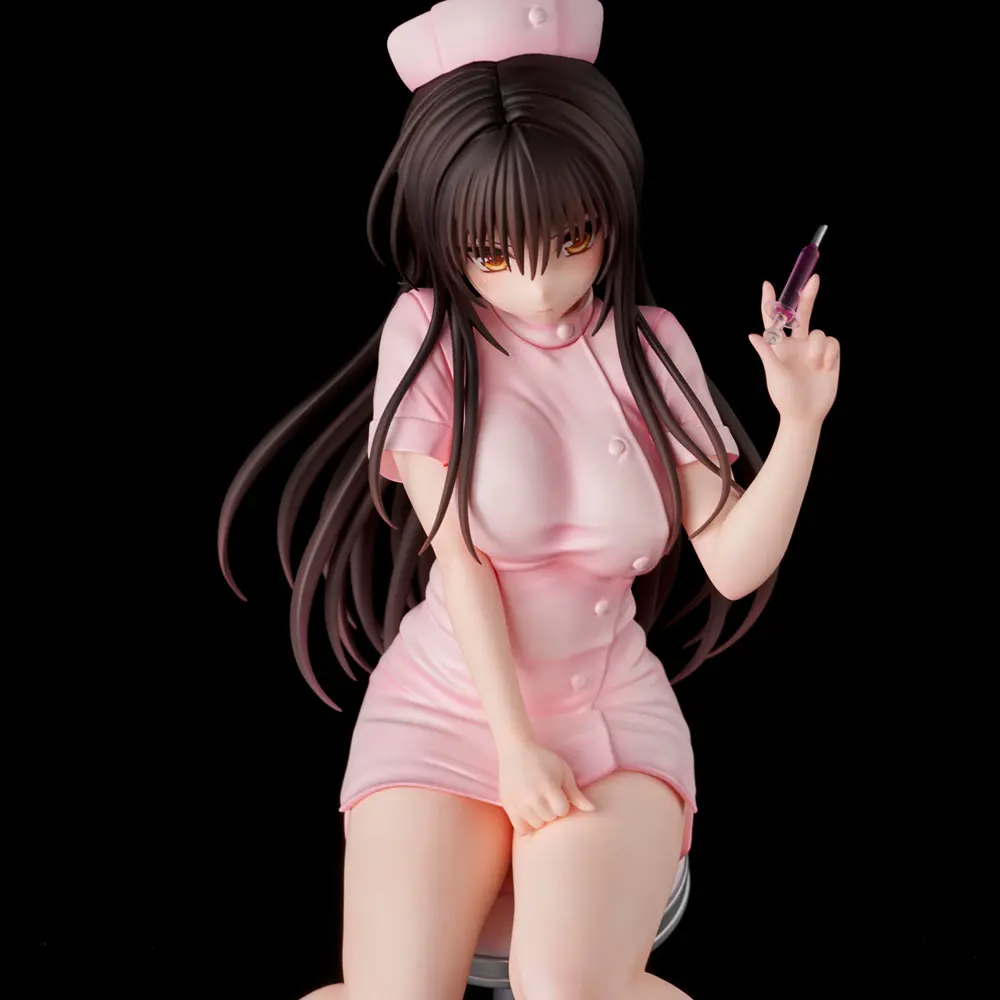 To Love-Ru Darkness PVC Kipić Yui Kotegawa Nurse Cos 22 cm fotografija proizvoda