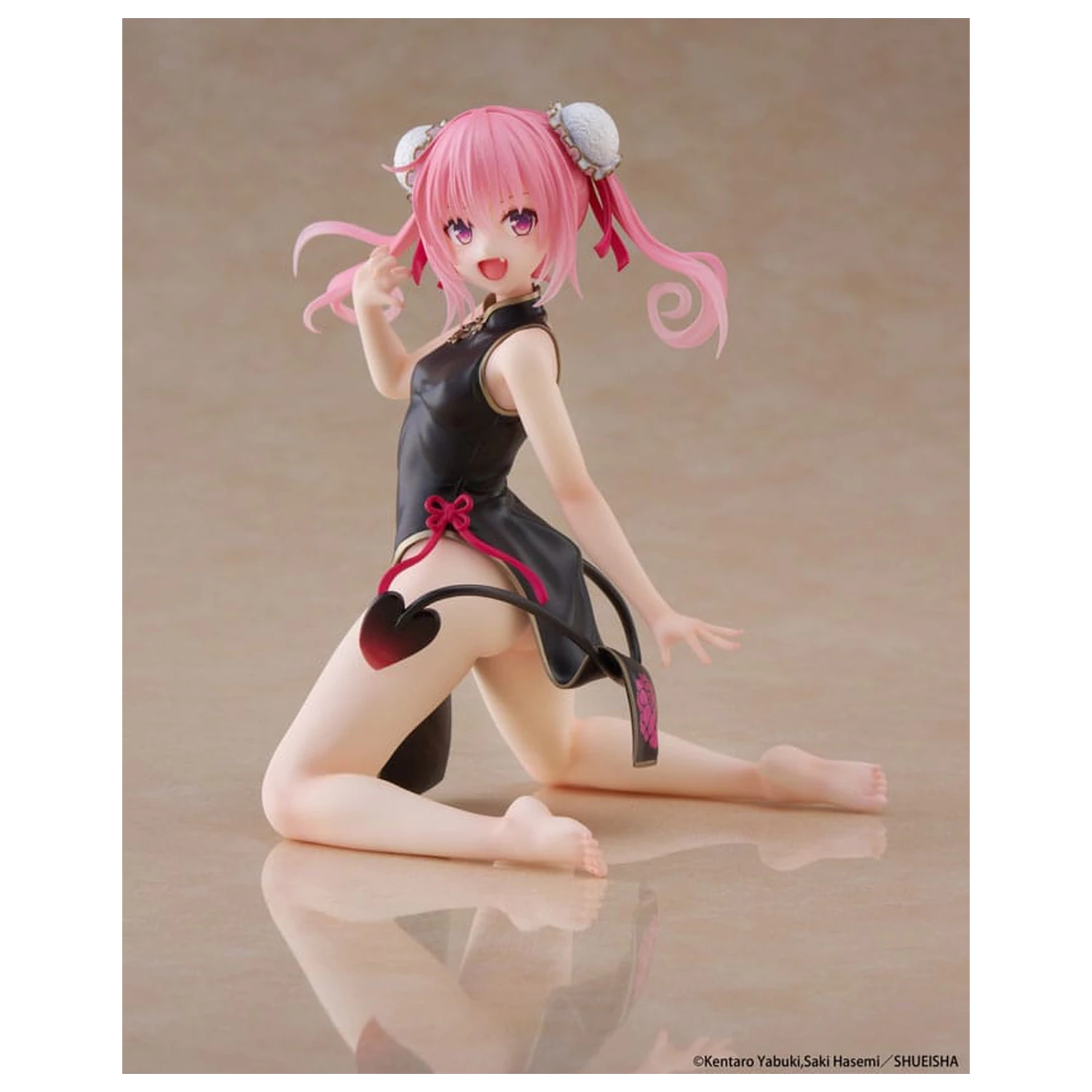 To Love-Ru PVC statua Desktop Slatka figura Nana (China Dress Ver.) 13 cm fotografija proizvoda