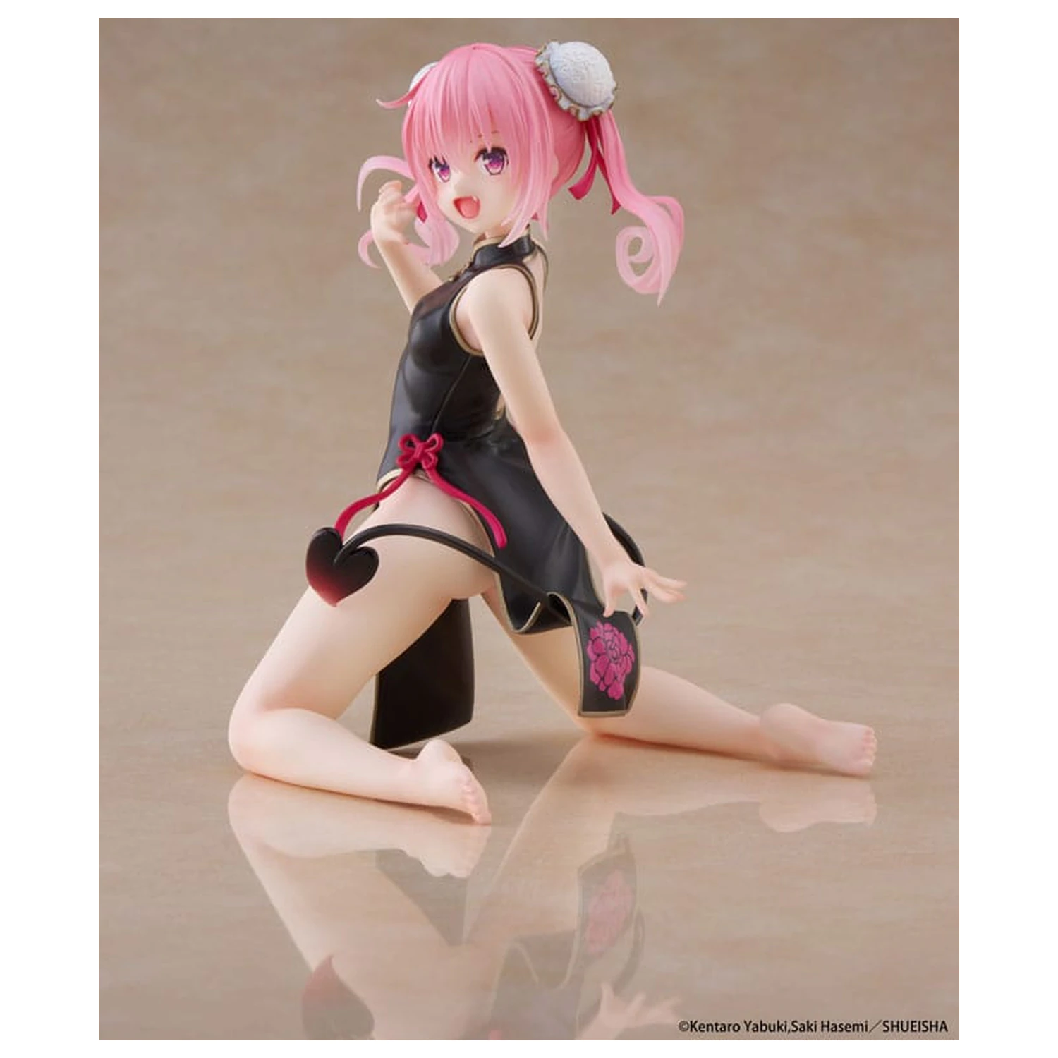To Love-Ru PVC statua Desktop Slatka figura Nana (China Dress Ver.) 13 cm fotografija proizvoda