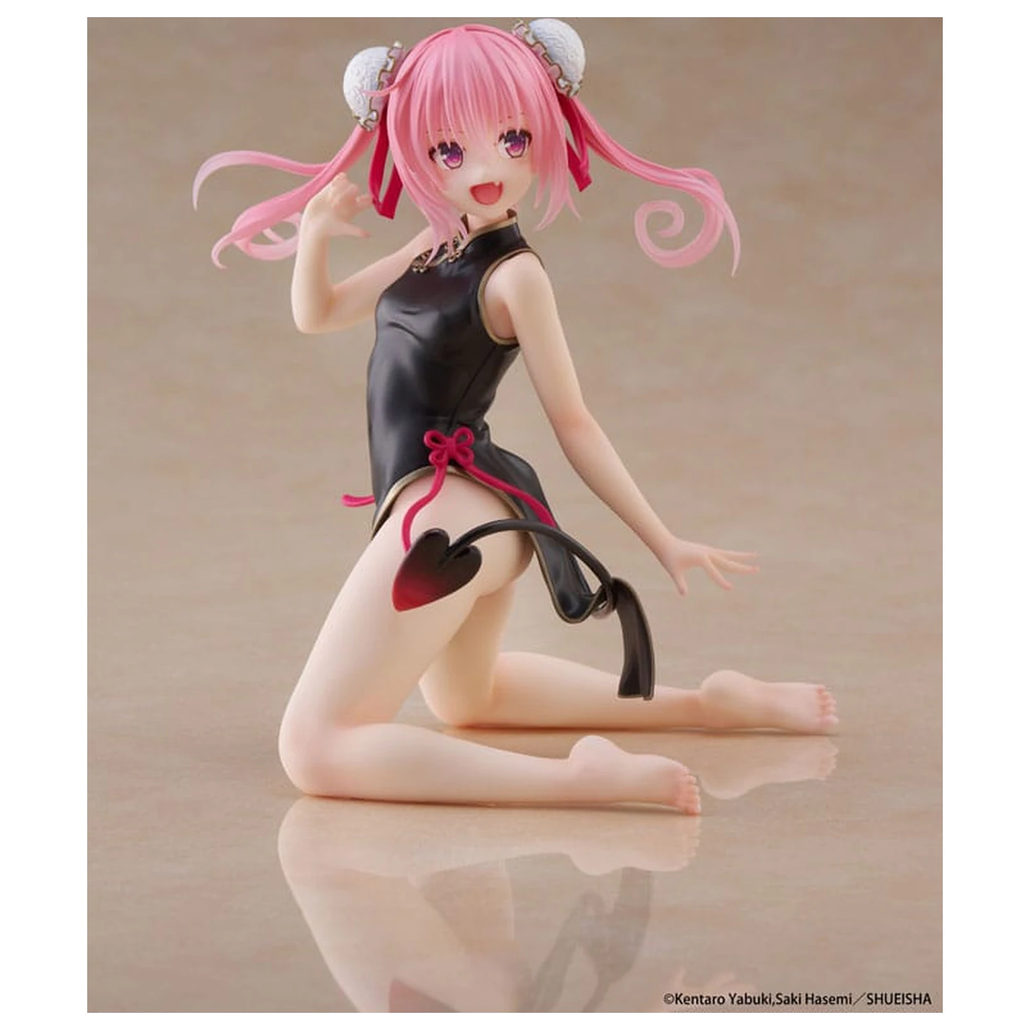To Love-Ru PVC statua Desktop Slatka figura Nana (China Dress Ver.) 13 cm fotografija proizvoda