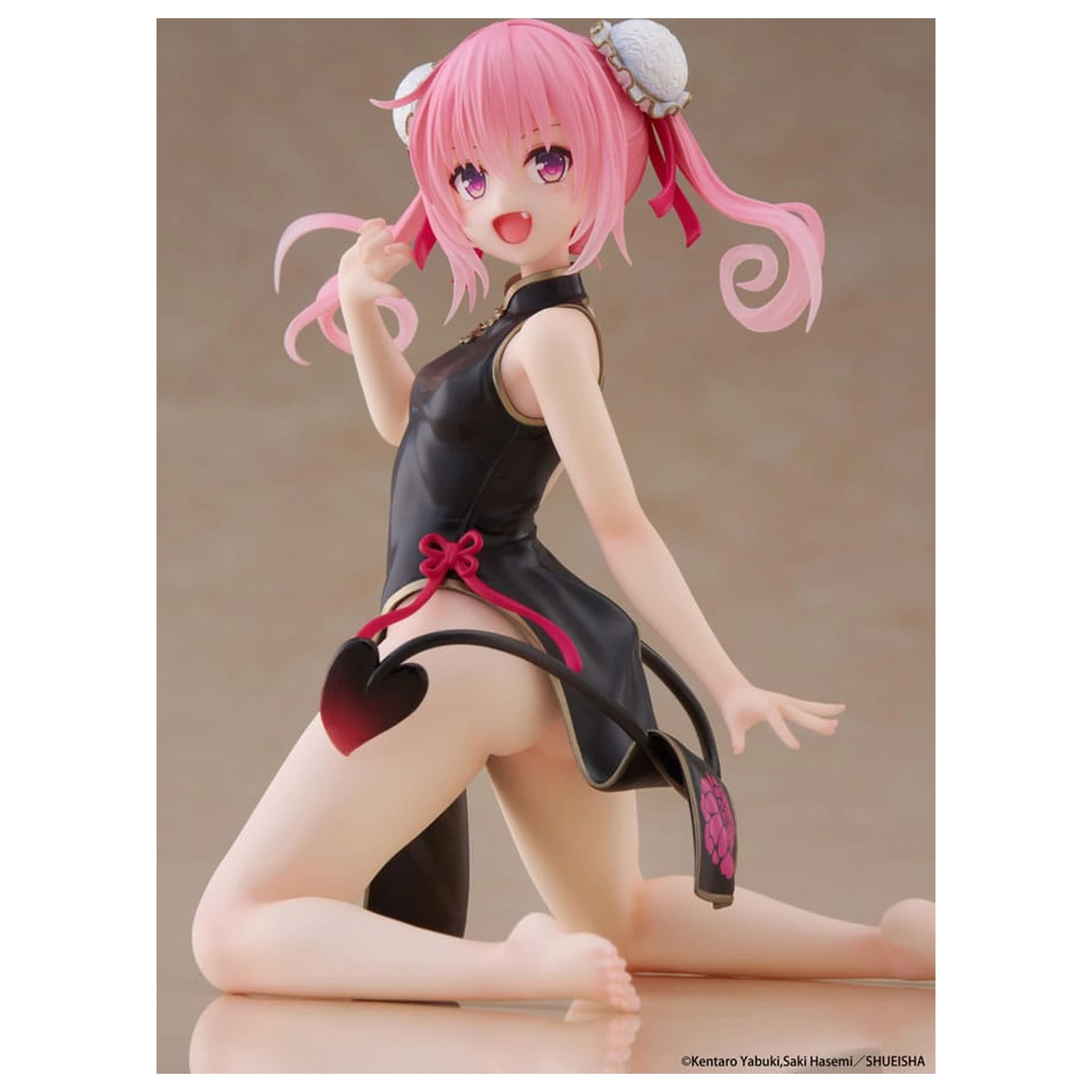 To Love-Ru PVC statua Desktop Slatka figura Nana (China Dress Ver.) 13 cm fotografija proizvoda