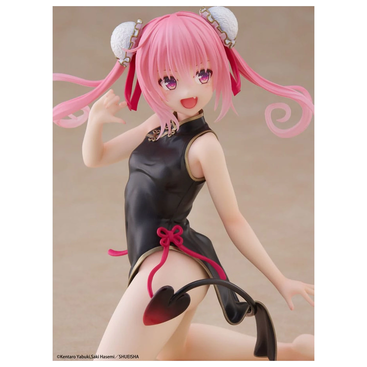 To Love-Ru PVC statua Desktop Slatka figura Nana (China Dress Ver.) 13 cm fotografija proizvoda
