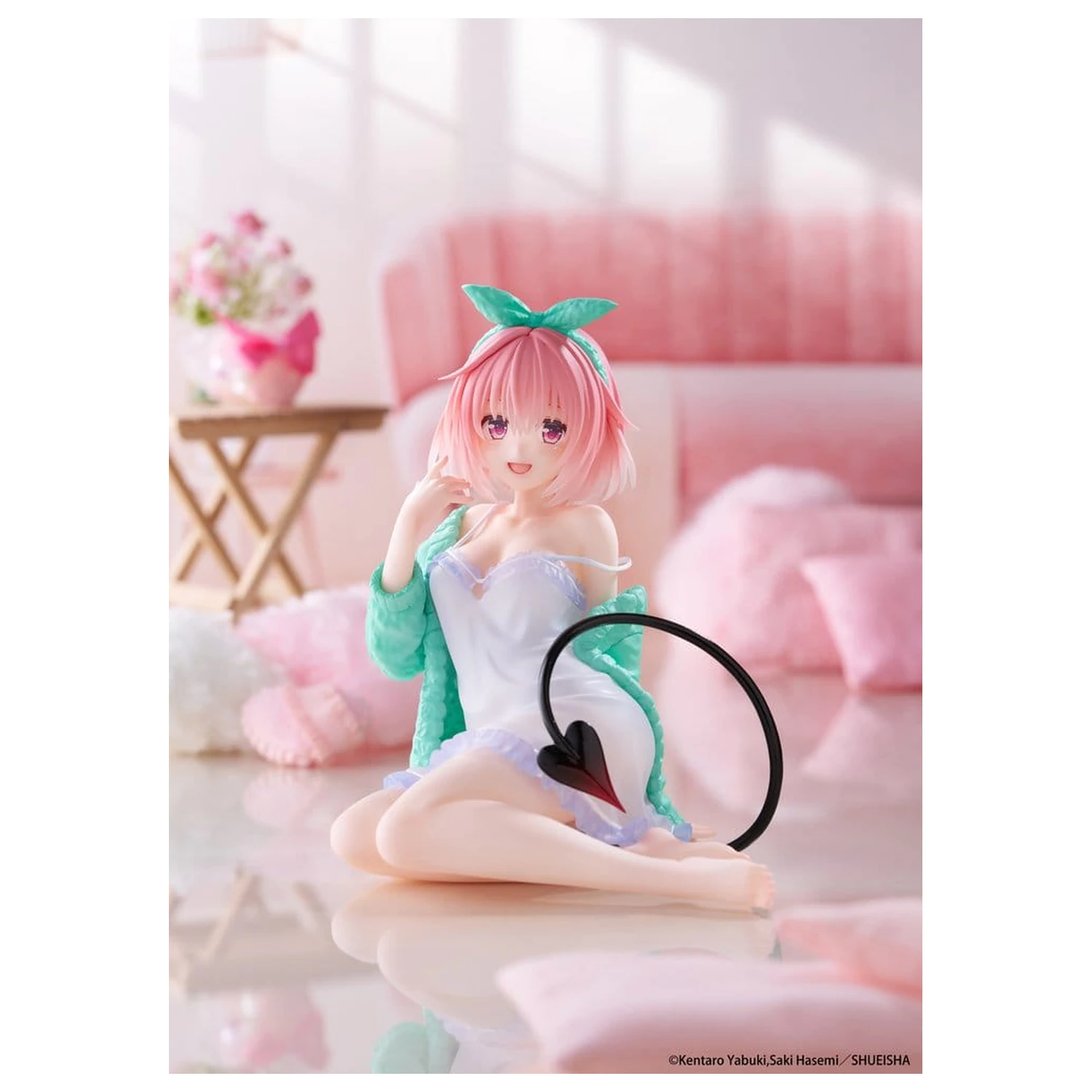 To Love-Ru Desktop Cute PVC figura Momo (Roomwear Ver.) 13 cm fotografija proizvoda