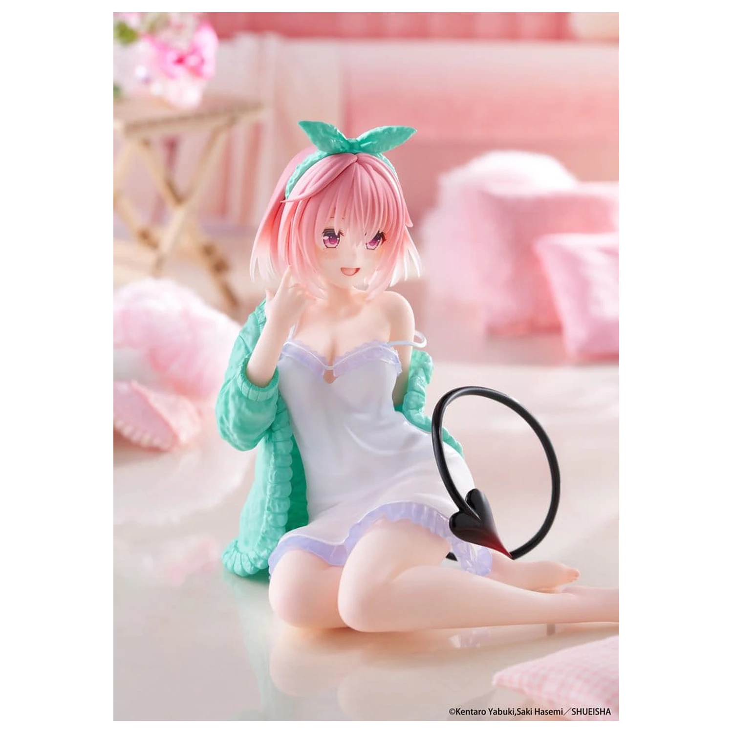 To Love-Ru Desktop Cute PVC figura Momo (Roomwear Ver.) 13 cm fotografija proizvoda