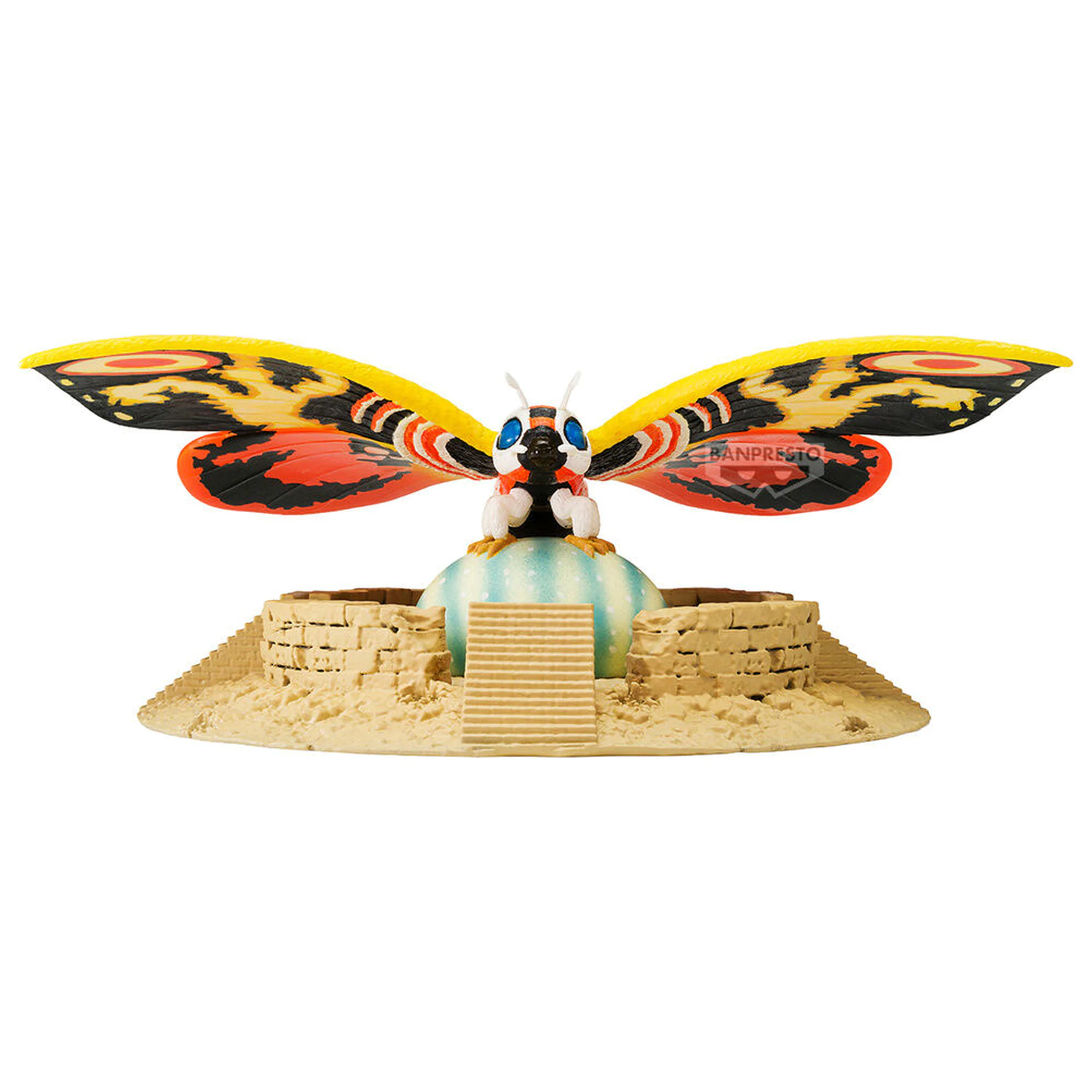 Toho Monster Series Art Vignette Mothra 1996 figura 5cm fotografija proizvoda
