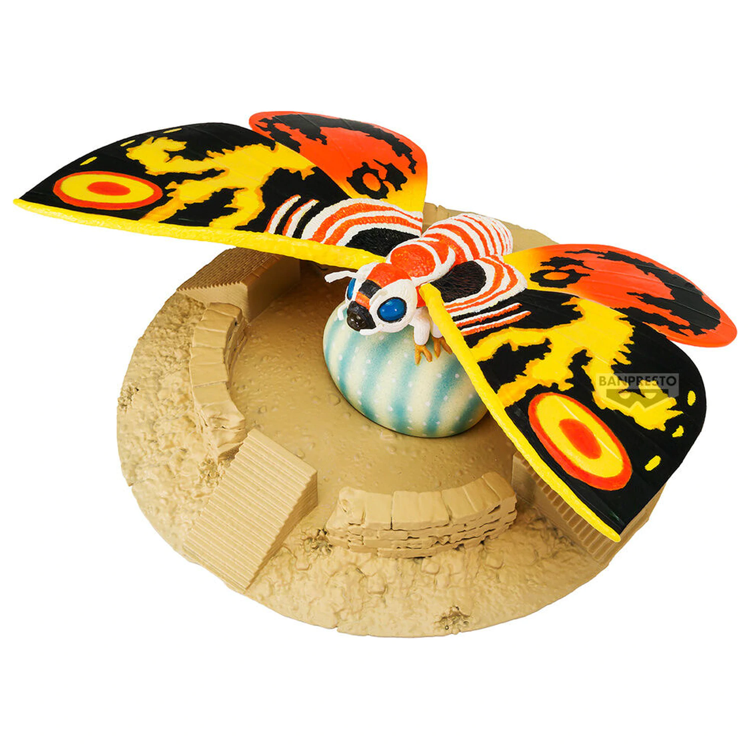 Toho Monster Series Art Vignette Mothra 1996 figura 5cm fotografija proizvoda