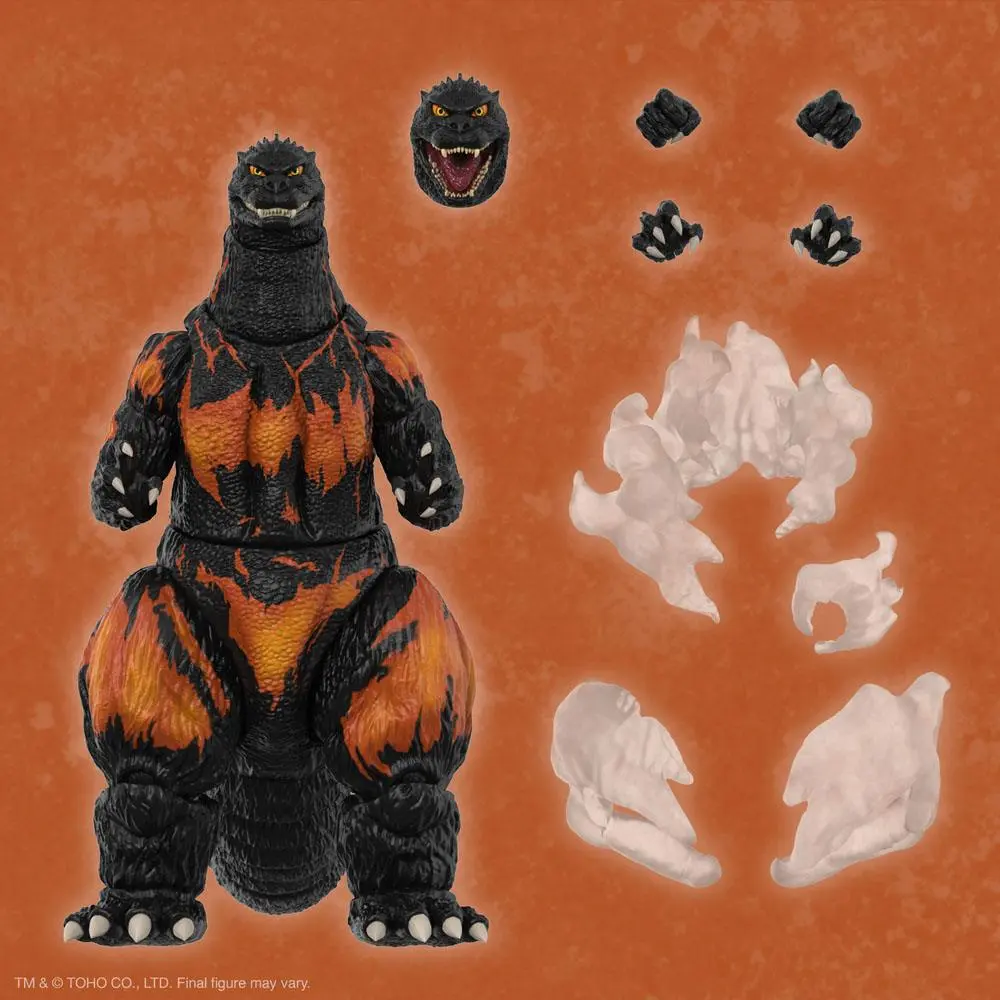 Toho Ultimates Action Figura Burning Godzilla 1995 20 cm fotografija proizvoda