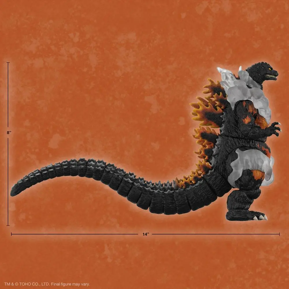Toho Ultimates Action Figura Burning Godzilla 1995 20 cm fotografija proizvoda