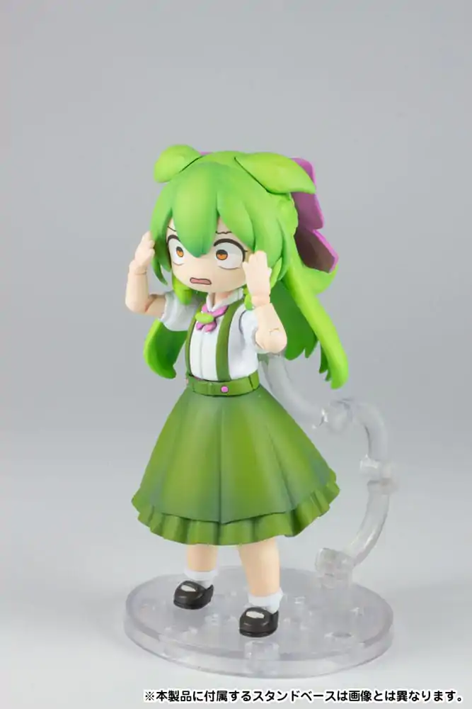 Tohoku Zunko Plastic Model Kit 1/12 Plafia Ojosama Zundamon 10 cm, plastični model, komplet fotografija proizvoda