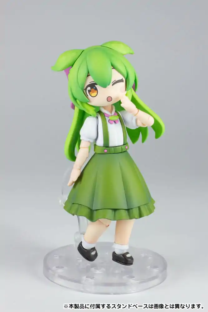 Tohoku Zunko Plastic Model Kit 1/12 Plafia Ojosama Zundamon 10 cm, plastični model, komplet fotografija proizvoda