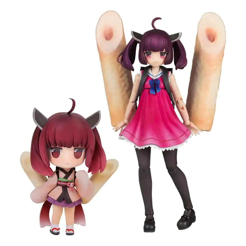 Tohoku Zunko Komplet plastičnog modela 1/12 Plafia Tohoku Kiritan Set mini figura 12 cm fotografija proizvoda