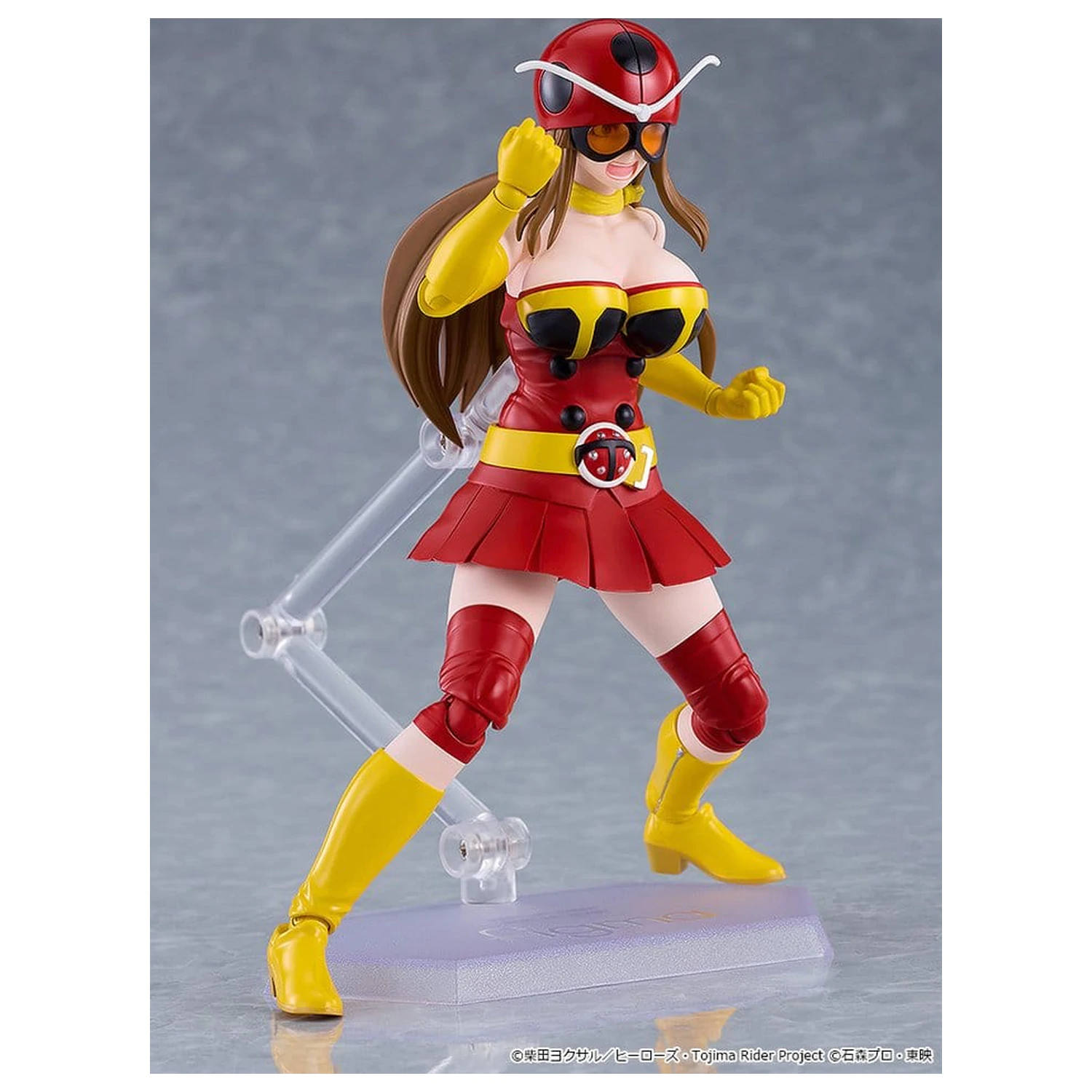 Tojima Wants to Be a Kamen Rider Figma figura Yuriko Okada (Electro-Wave Human Tackle Ver.) 14 cm fotografija proizvoda