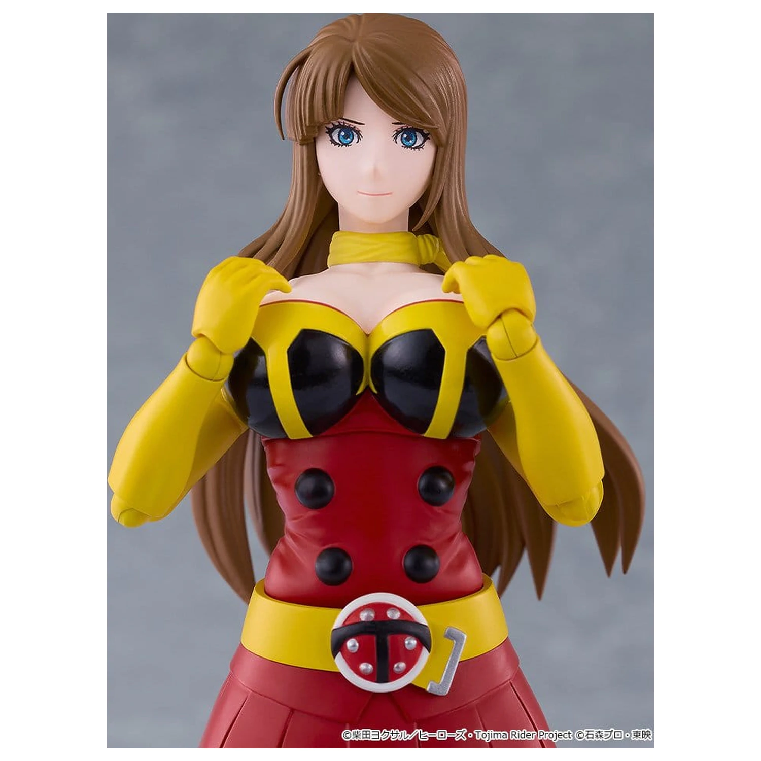 Tojima Wants to Be a Kamen Rider Figma figura Yuriko Okada (Electro-Wave Human Tackle Ver.) 14 cm fotografija proizvoda