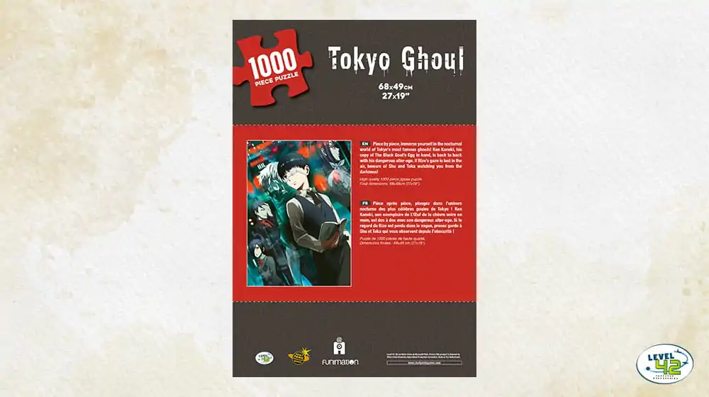 Tokyo Ghoul Puzzle Likovi (1000 dijelova) fotografija proizvoda