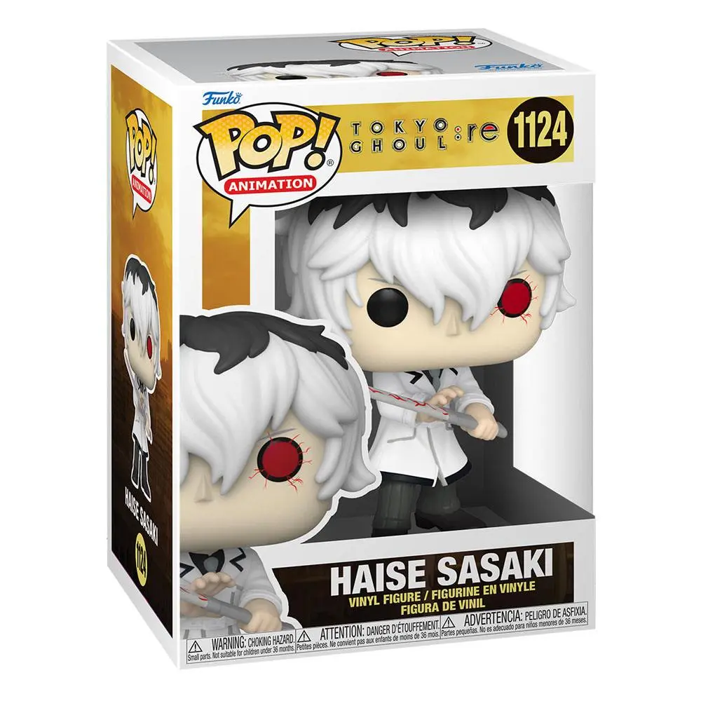 Tokyo Ghoul POP! Animation Vinyl Figura Haise Sasaki u Bijeloj Odjeći 9 cm fotografija proizvoda