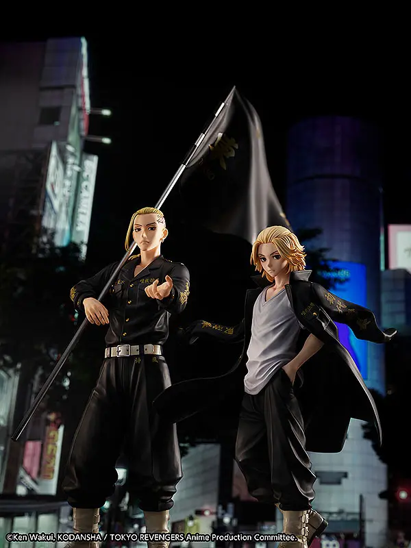 Tokyo Revengers PVC kip i set prstena 1/8 Manjiro Sano 21 cm - Veličina prstena 17 fotografija proizvoda