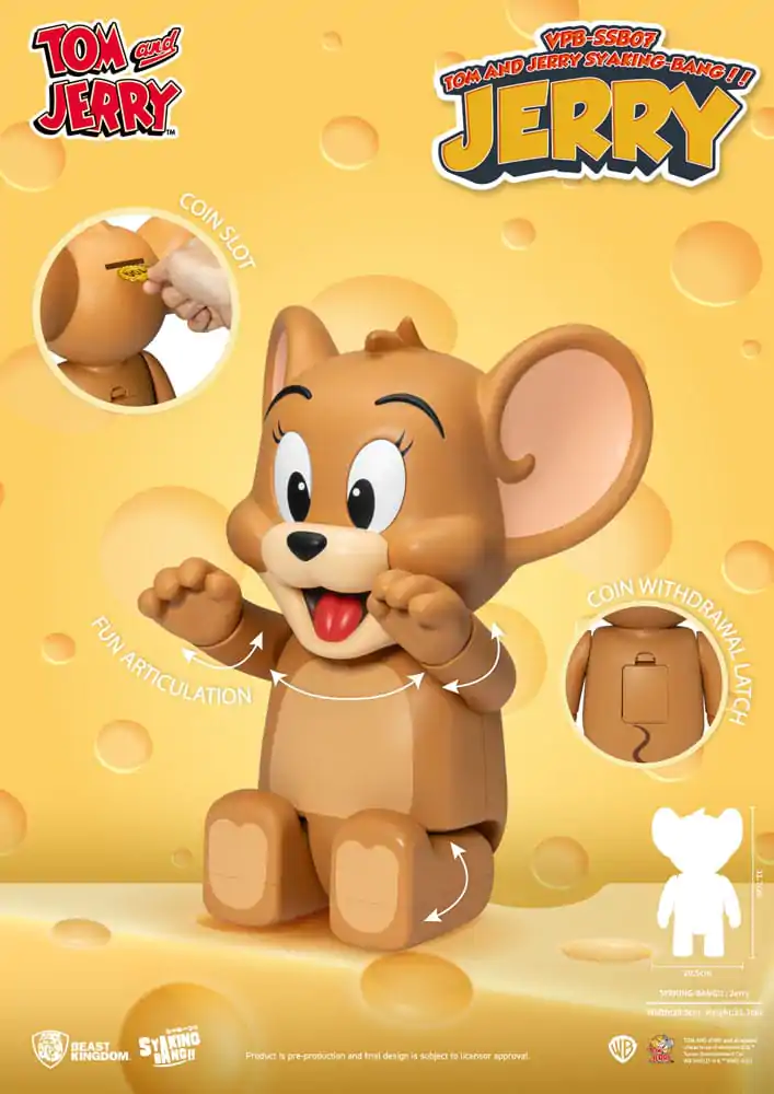 Tom & Jerry figura za njihanje PVC Jerry 30 cm fotografija proizvoda