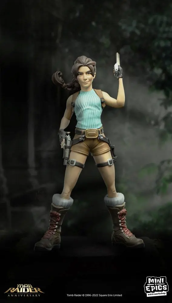 Tomb Raider Mini Epics Vinil Figura Lara Croft 17 cm fotografija proizvoda